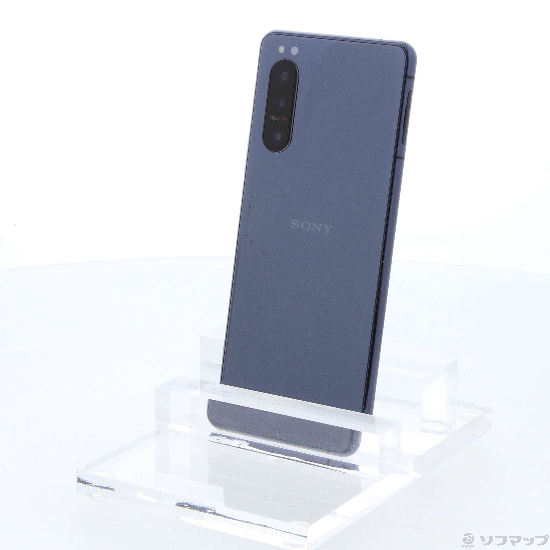 中古】セール対象品 Xperia 5 II 128GB ブルー SOG02 auロック解除SIM