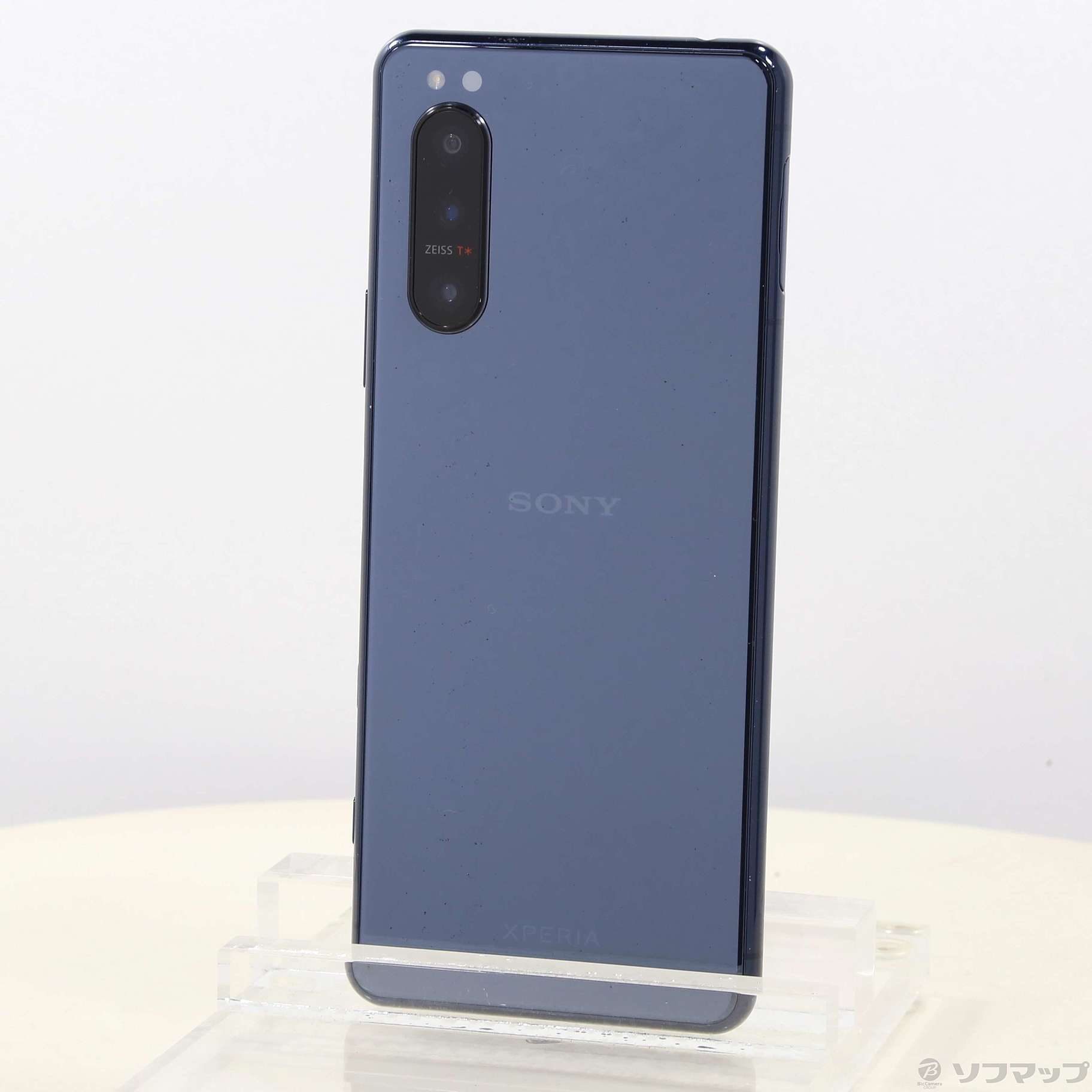 中古〕au Xperia 5 II 128GB ブルー SOG02 auロック解除SIMフリー