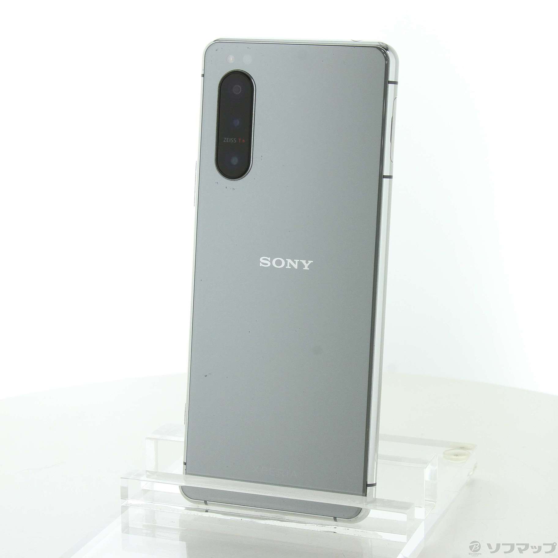 中古】Xperia 5 II 128GB グレー SOG02 auロック解除SIMフリー