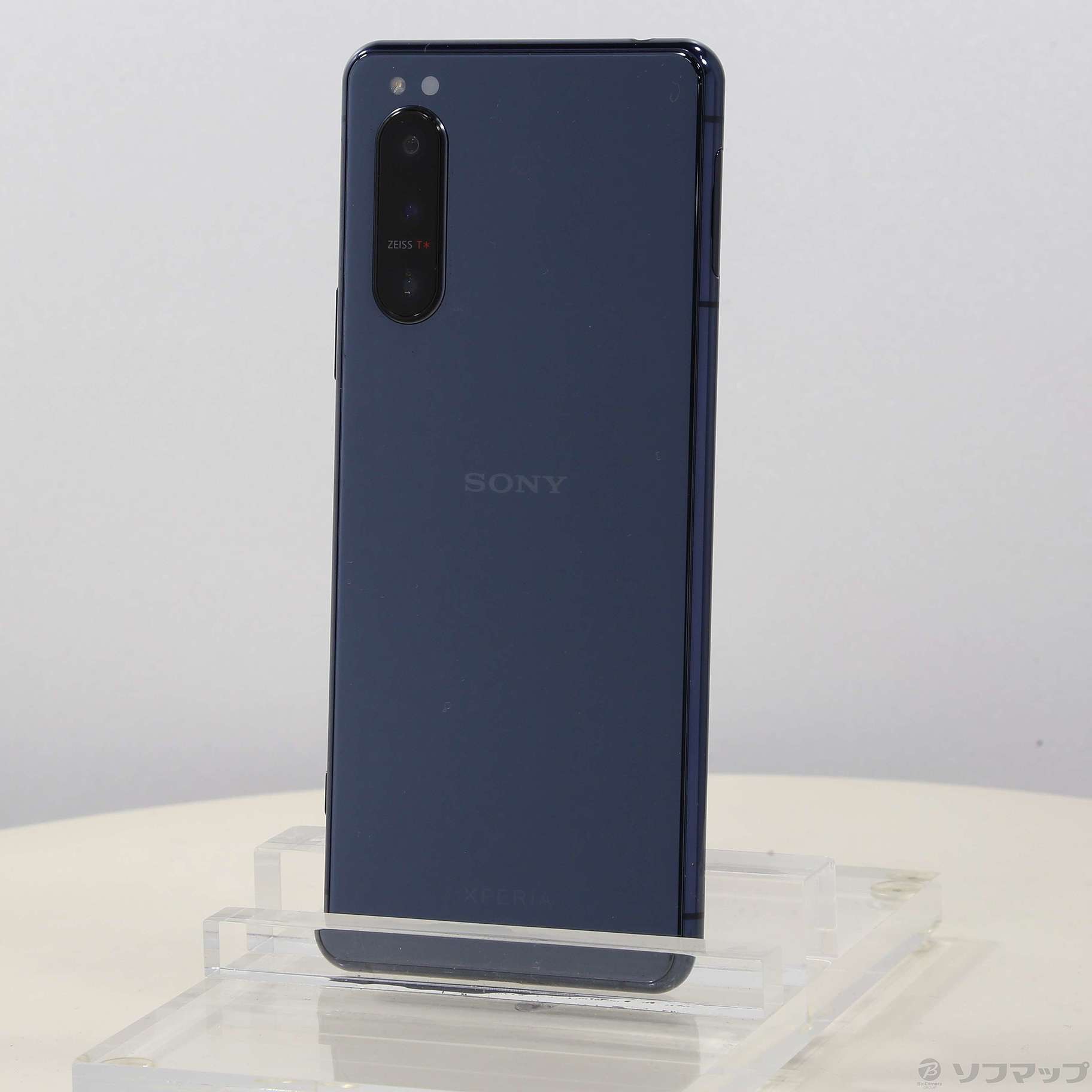 中古】Xperia 5 II 128GB ブルー SOG02 auロック解除SIMフリー