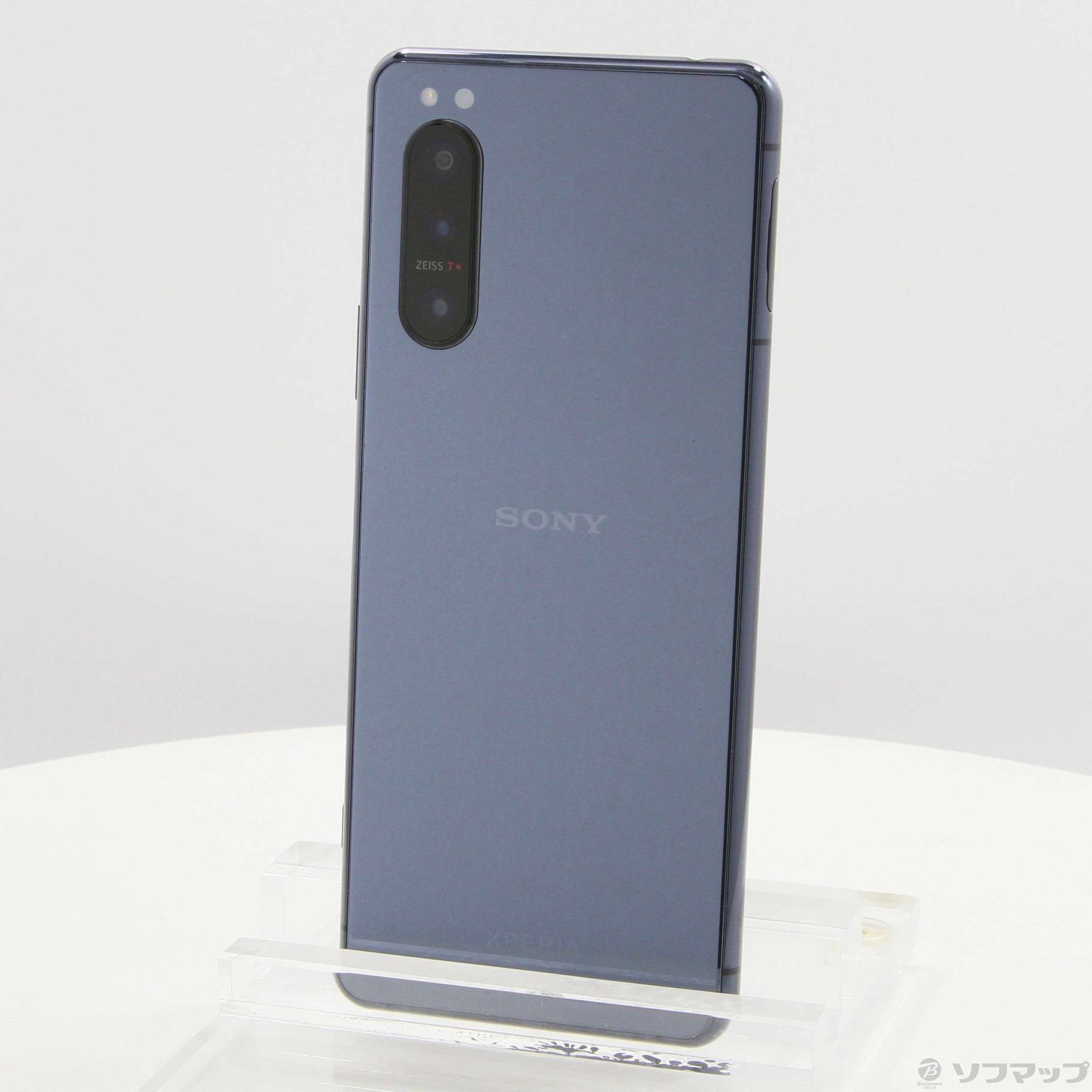 中古】セール対象品 Xperia 5 II 128GB ブルー SOG02 auロック解除SIM