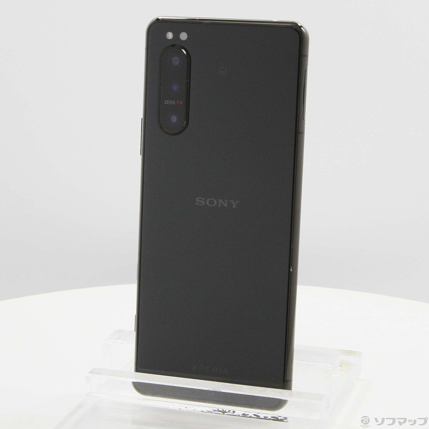 中古】セール対象品 Xperia 5 II 128GB ブラック SOG02 auロック解除