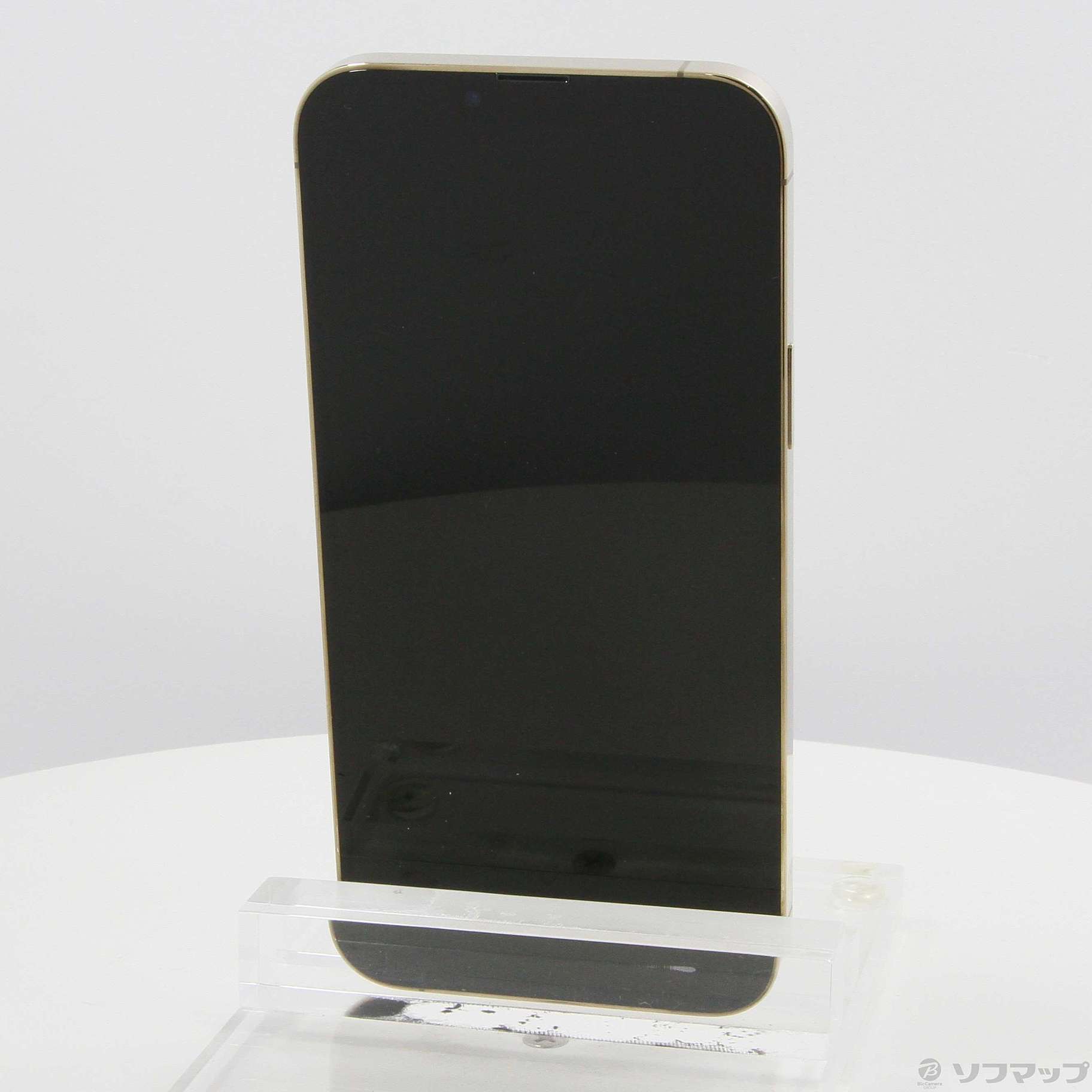 中古】iPhone13 Pro Max 128GB ゴールド MLJ63J／A SIMフリー