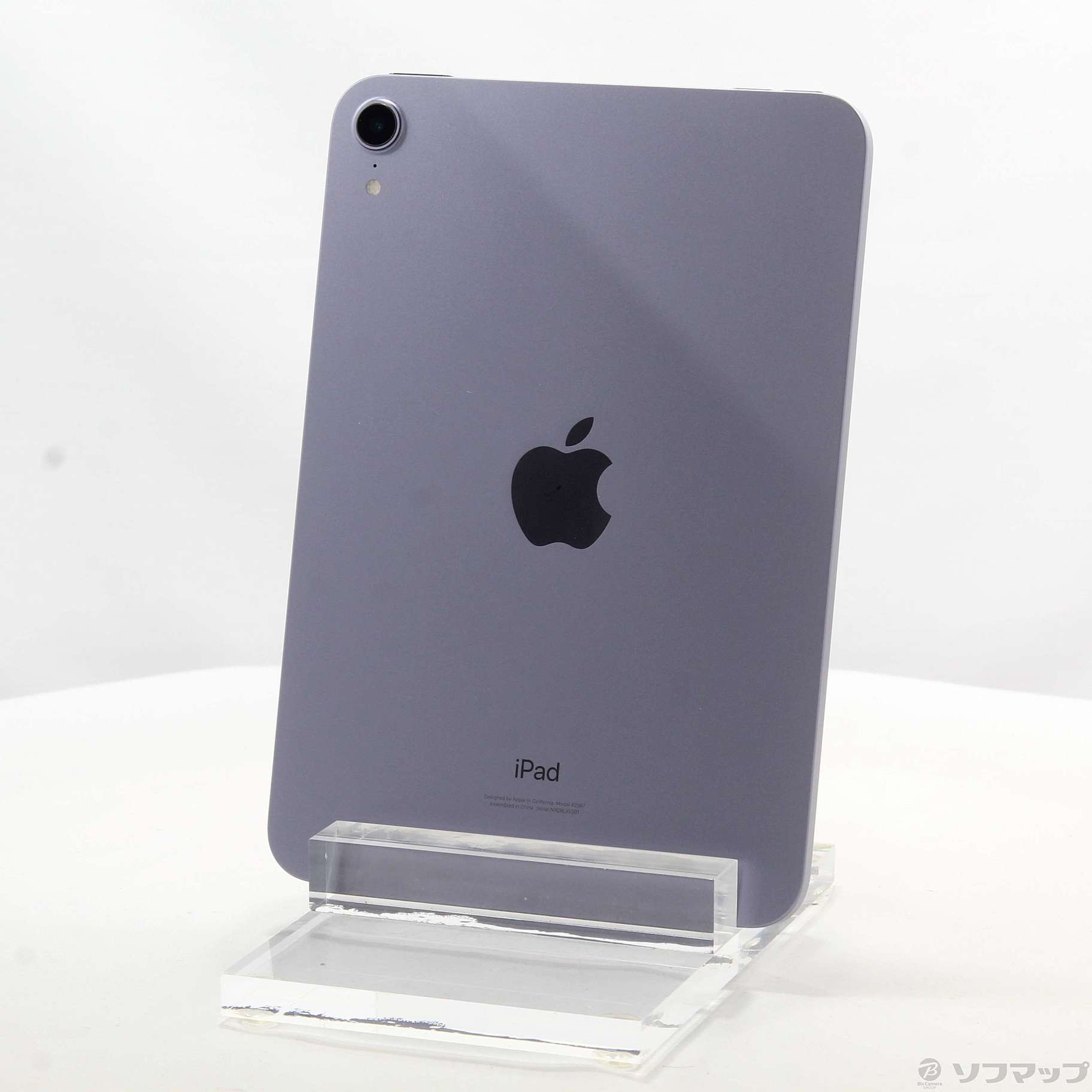 中古】iPad mini 第6世代 256GB パープル MK7X3J／A Wi-Fi