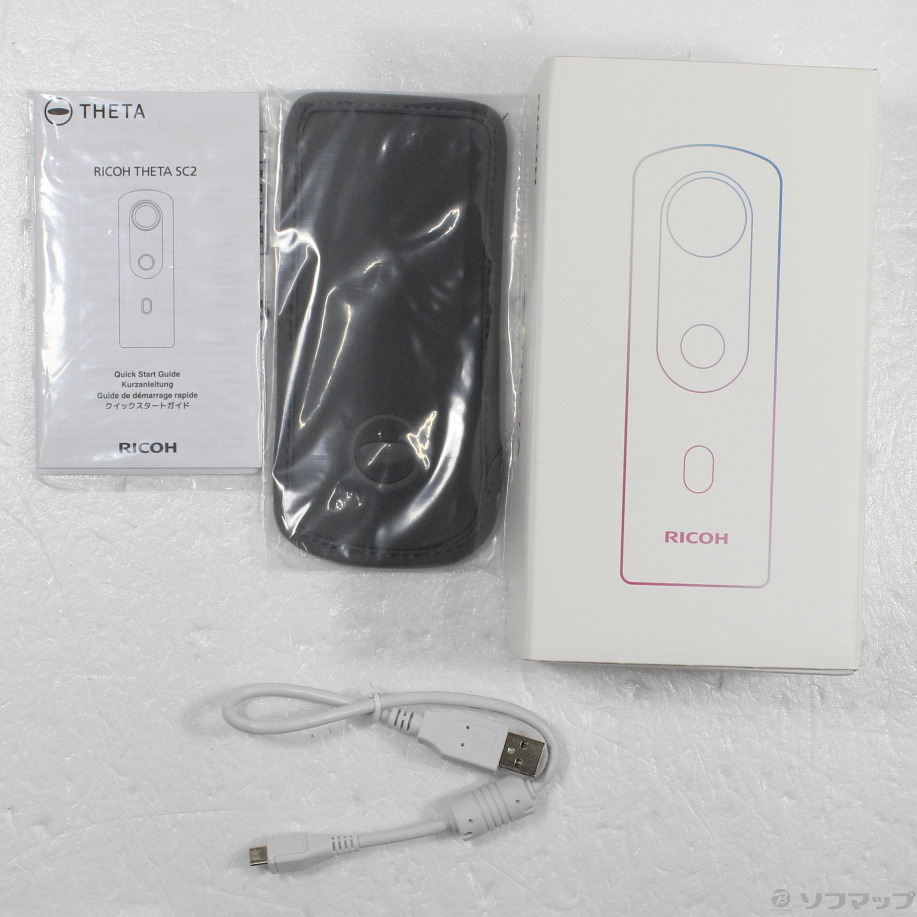 中古】RICOH THETA SC2 ホワイト [2133046421794] - リコレ