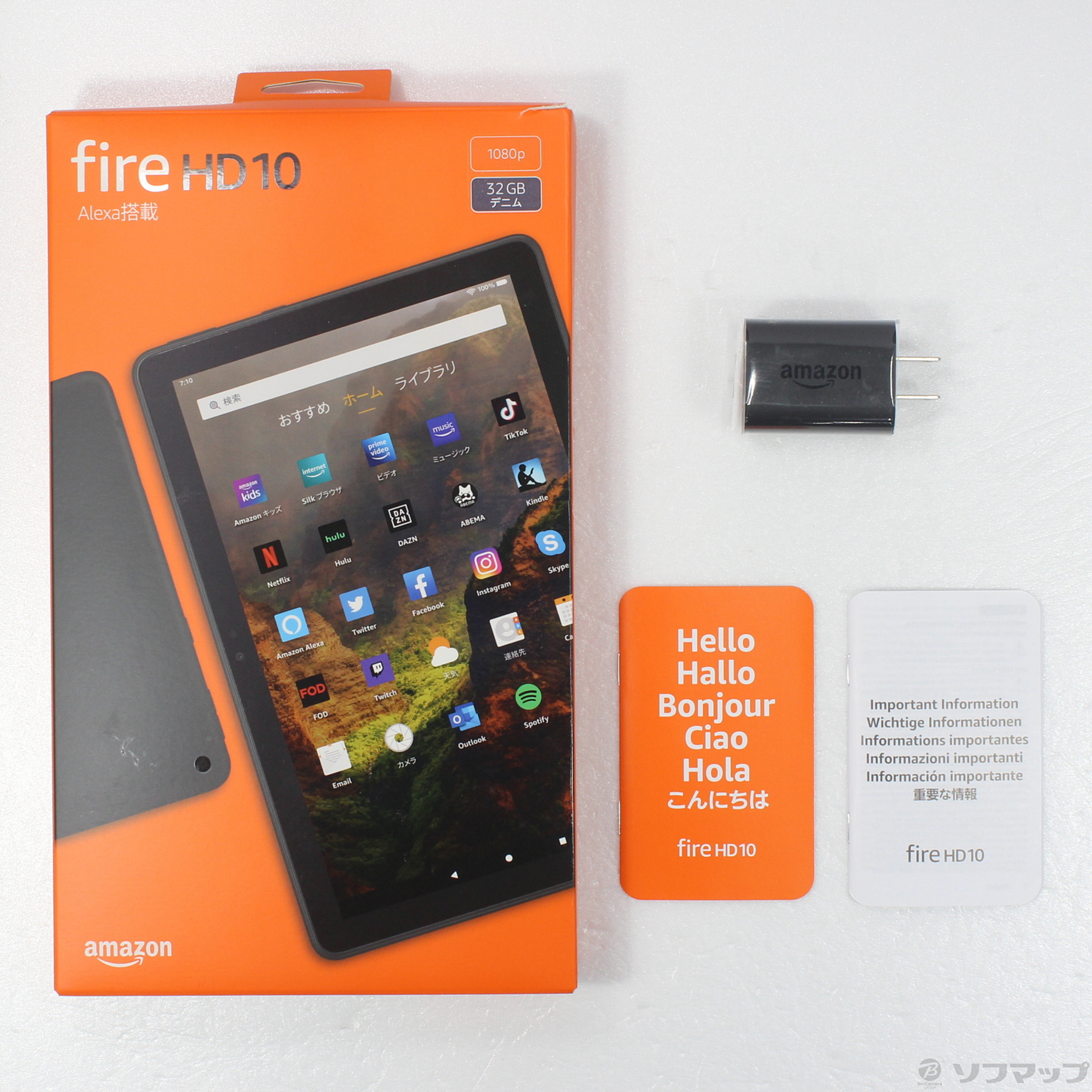 Fire HD 10 2021 32GB デニム T76N2B Wi-Fi