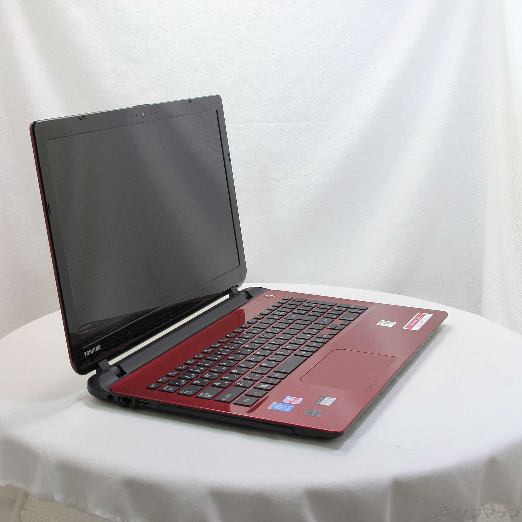 中古】格安安心パソコン dynabook T55／NR PT55NRP-SHA モデナレッド