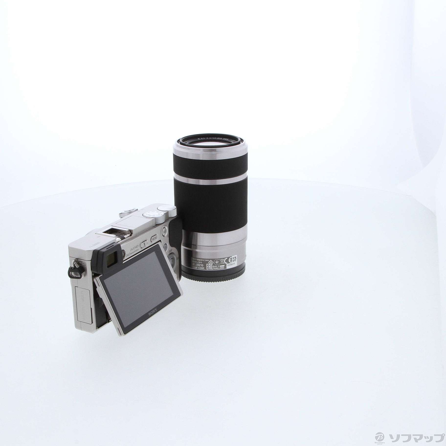 中古】α6000 ダブルズームレンズキット シルバー ILCE-6000Y