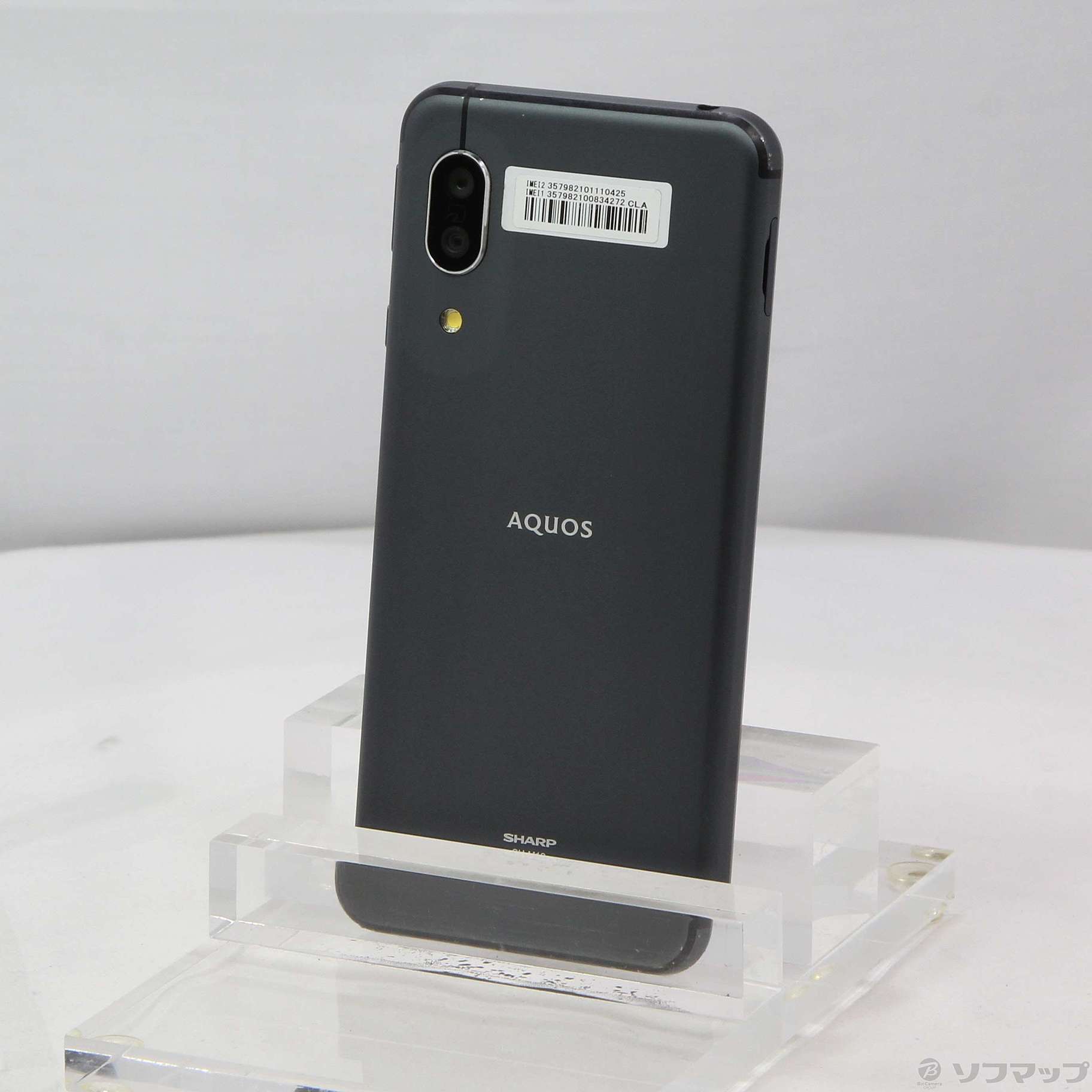 AQUOS sense3 64GB ブラック SH-M12 SIMフリー