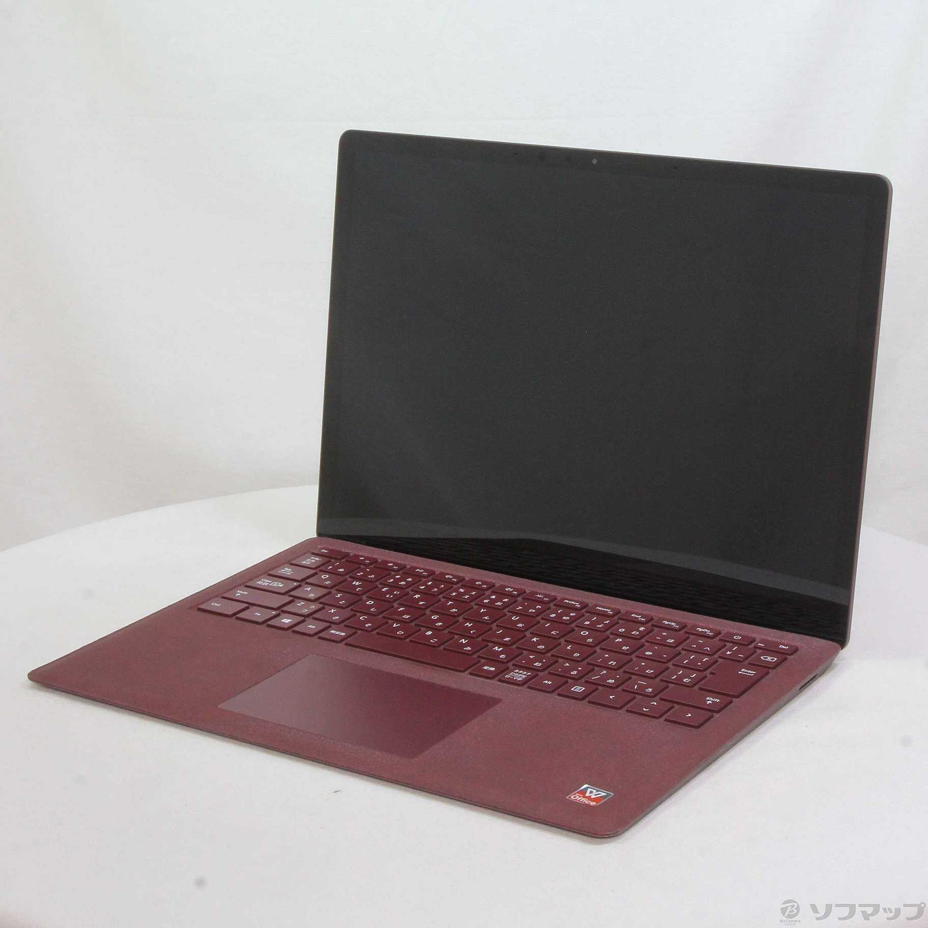 Surface Laptop 〔Core i7／16GB／SSD512GB〕 DAL-00054 バーガンディ