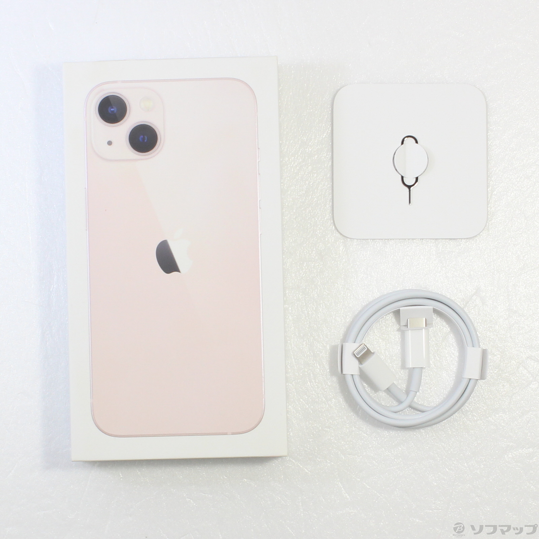 中古】iPhone13 128GB ピンク MLNE3J／A SIMフリー [2133046467129