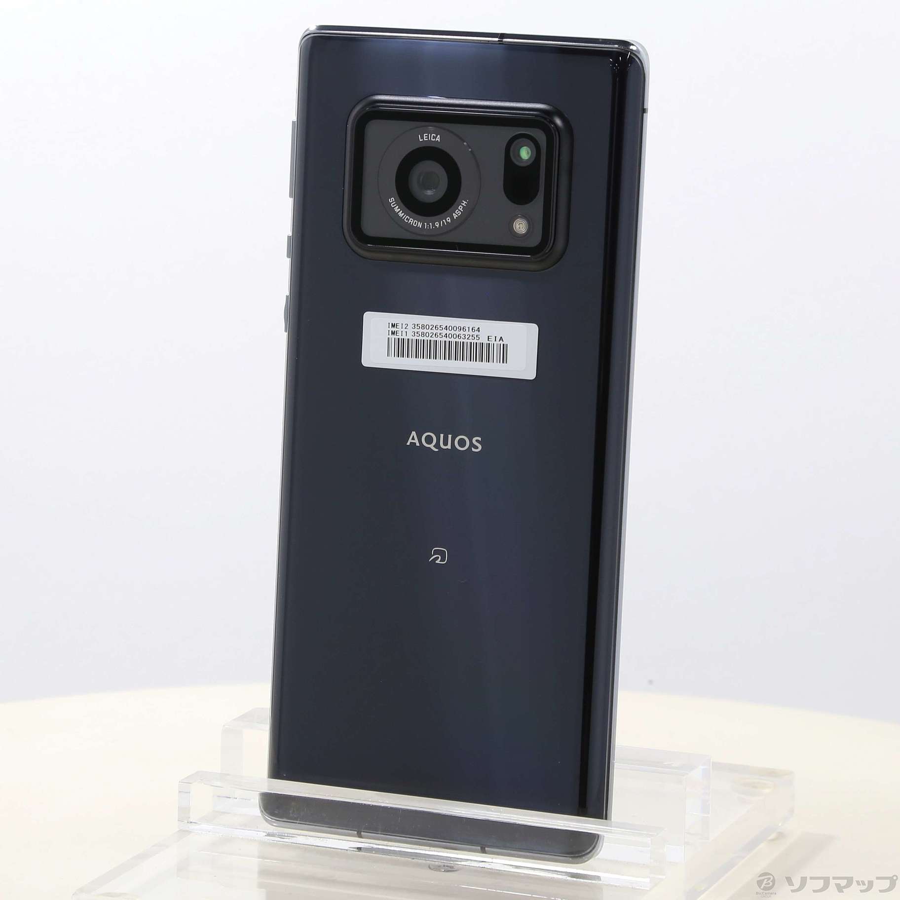【美品】AQUOS R6 ブラック 128 GB SIMフリー ジャンク品
