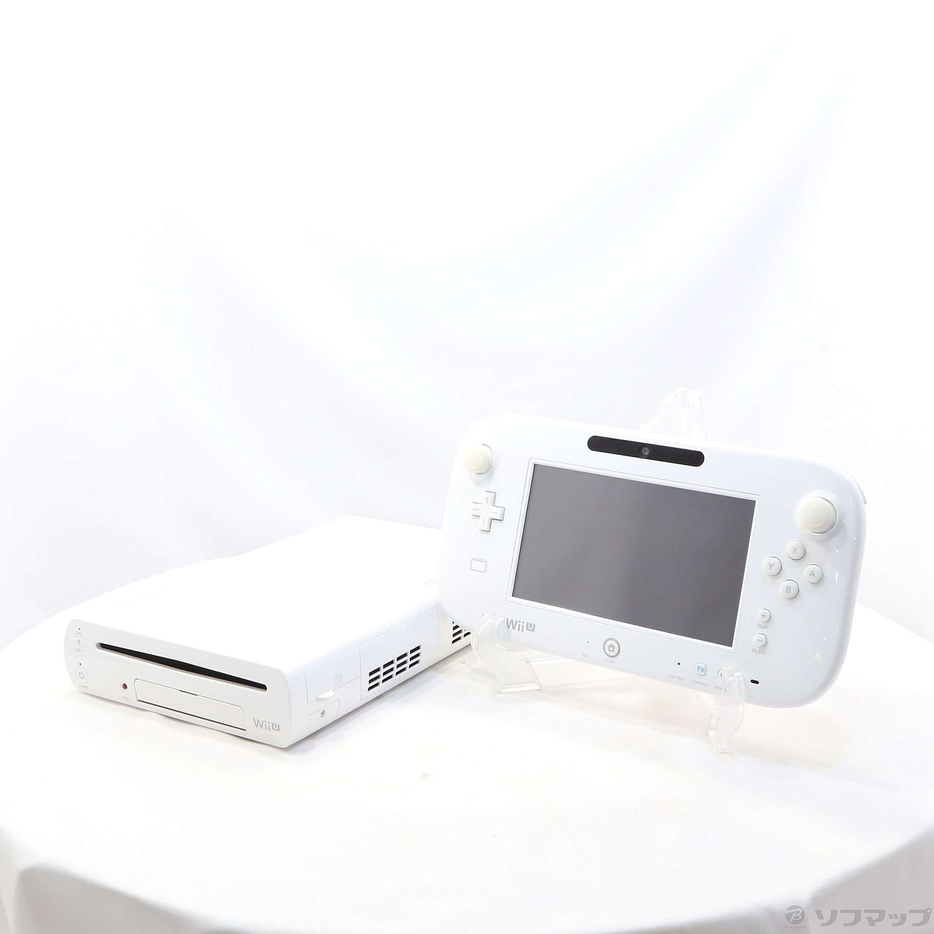 美品【すぐ遊べるセット】 任天堂 WiiU 白 マリオカート8 01-130