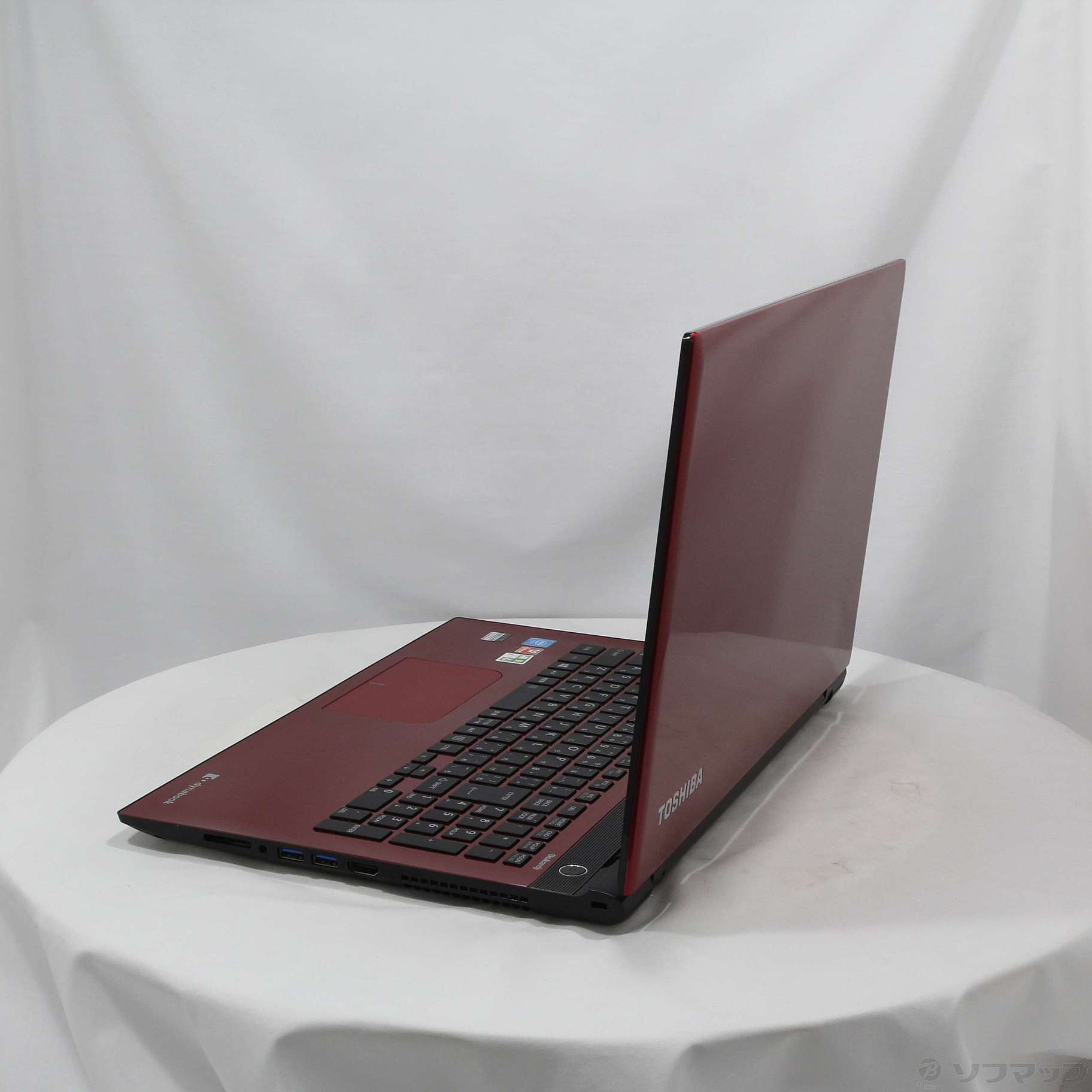中古】格安安心パソコン dynabook T45／TR PT45TRP-SWA モデナレッド