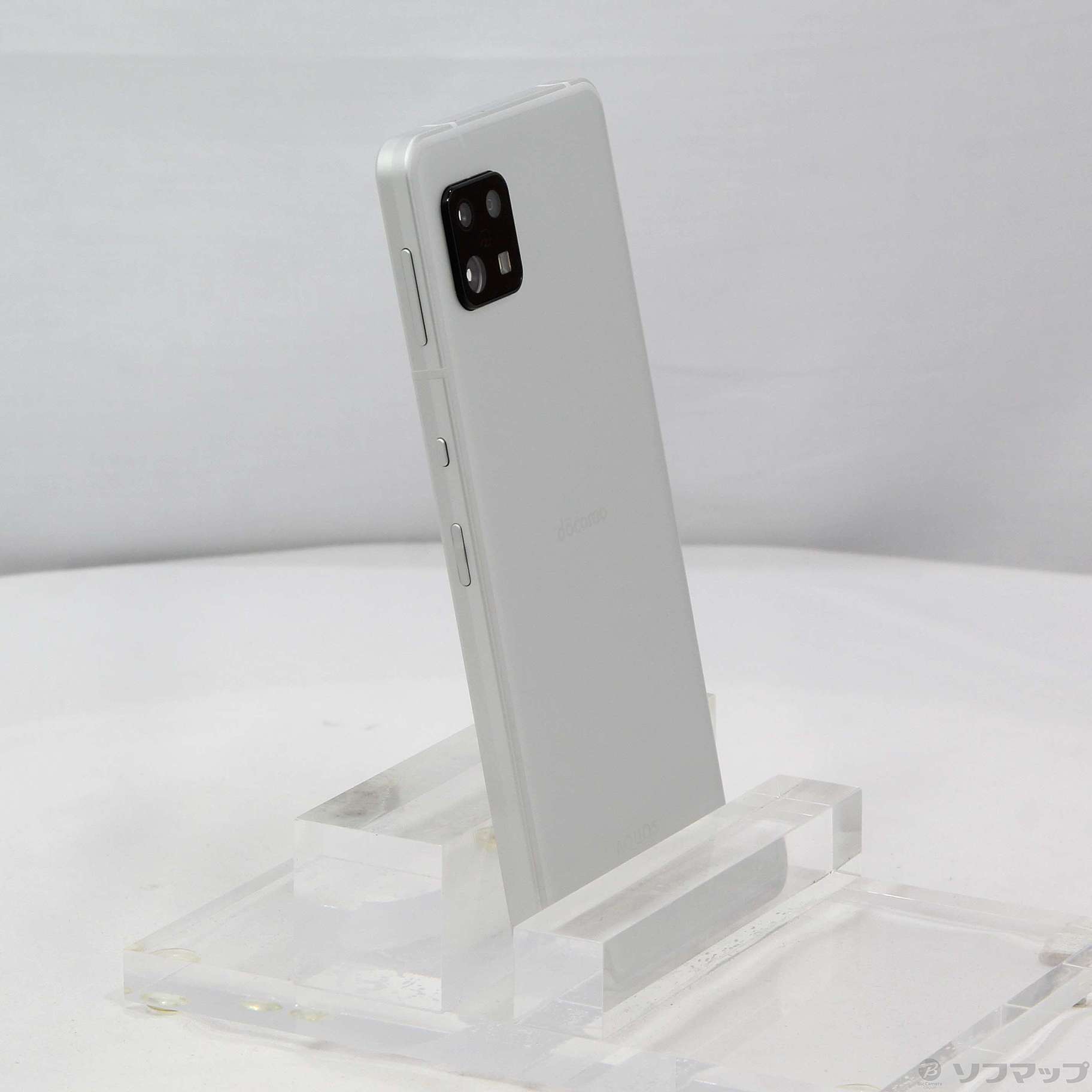 中古】AQUOS sense6 64GB シルバー SH-54B docomoロック解除SIMフリー