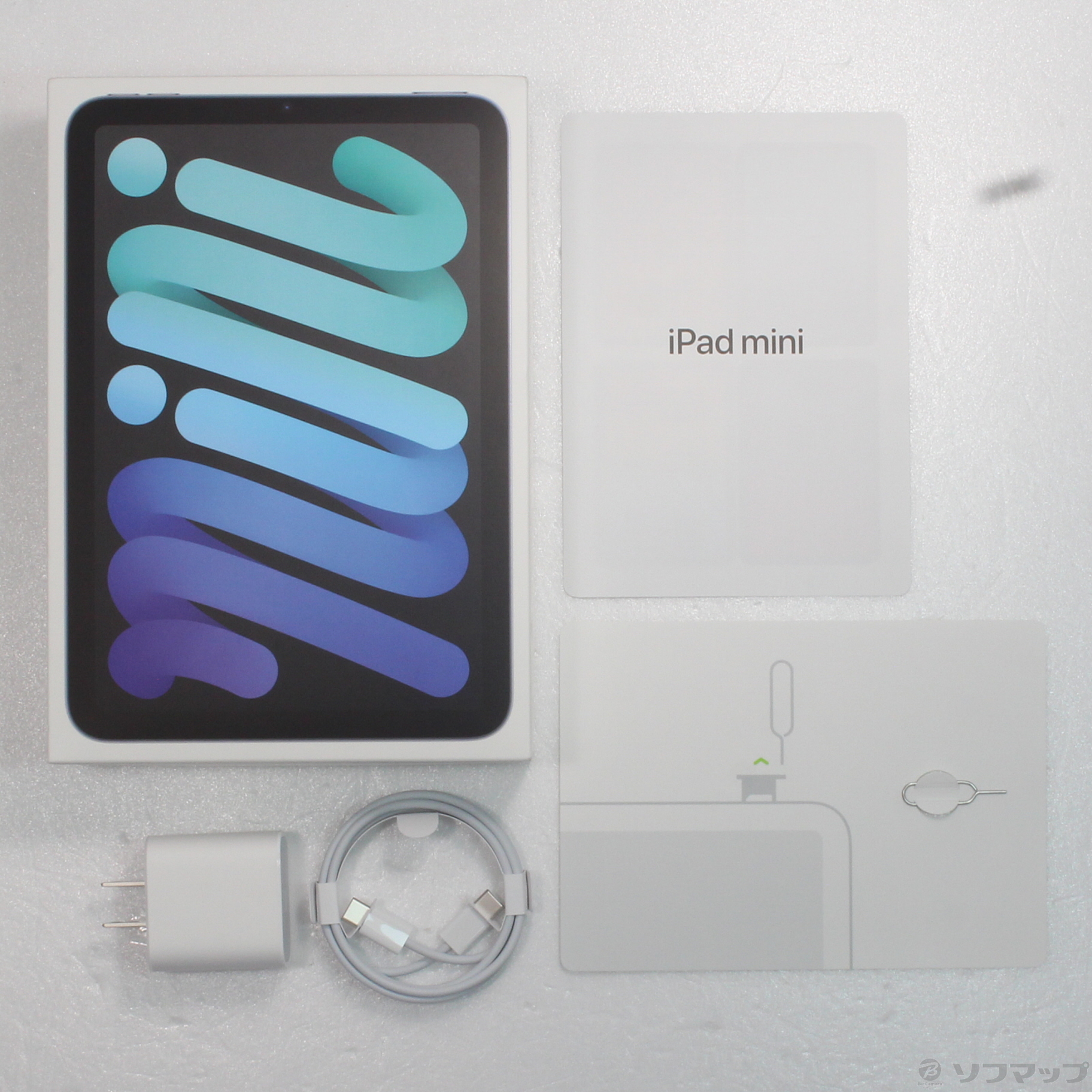 中古】iPad mini 第6世代 64GB スペースグレイ MK893J／A SIMフリー