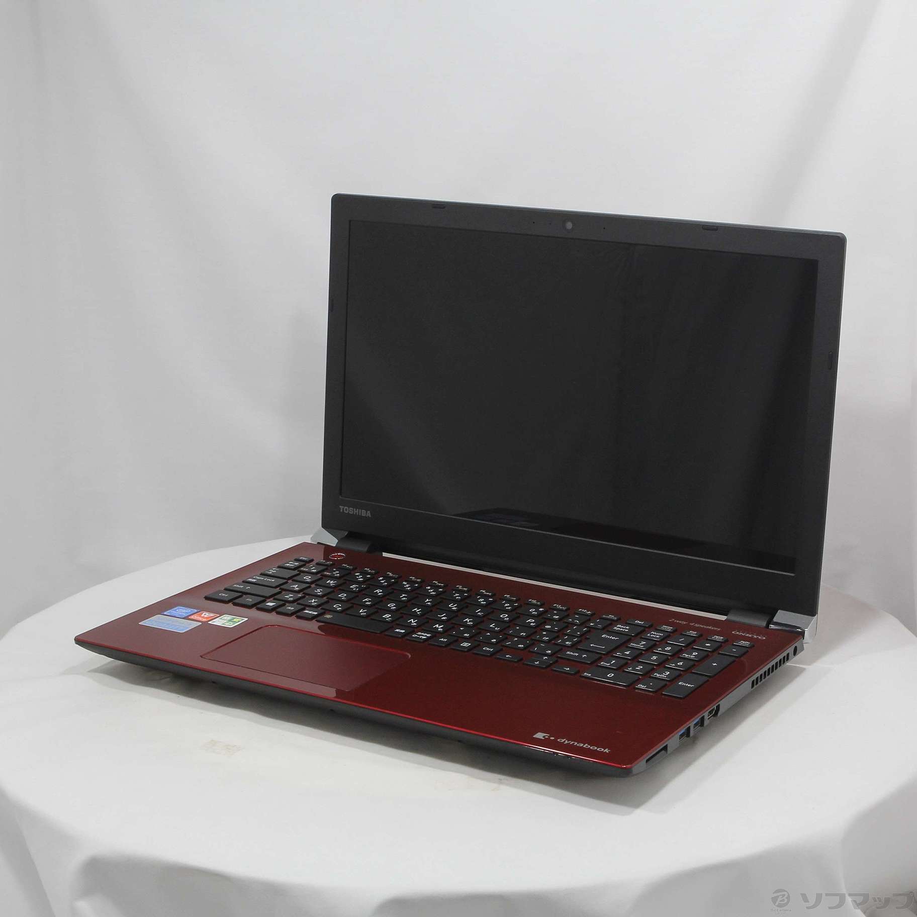 格安安心パソコン dynabook T45／GR PT45GRP-SEA モデナレッド 〔Windows 10〕