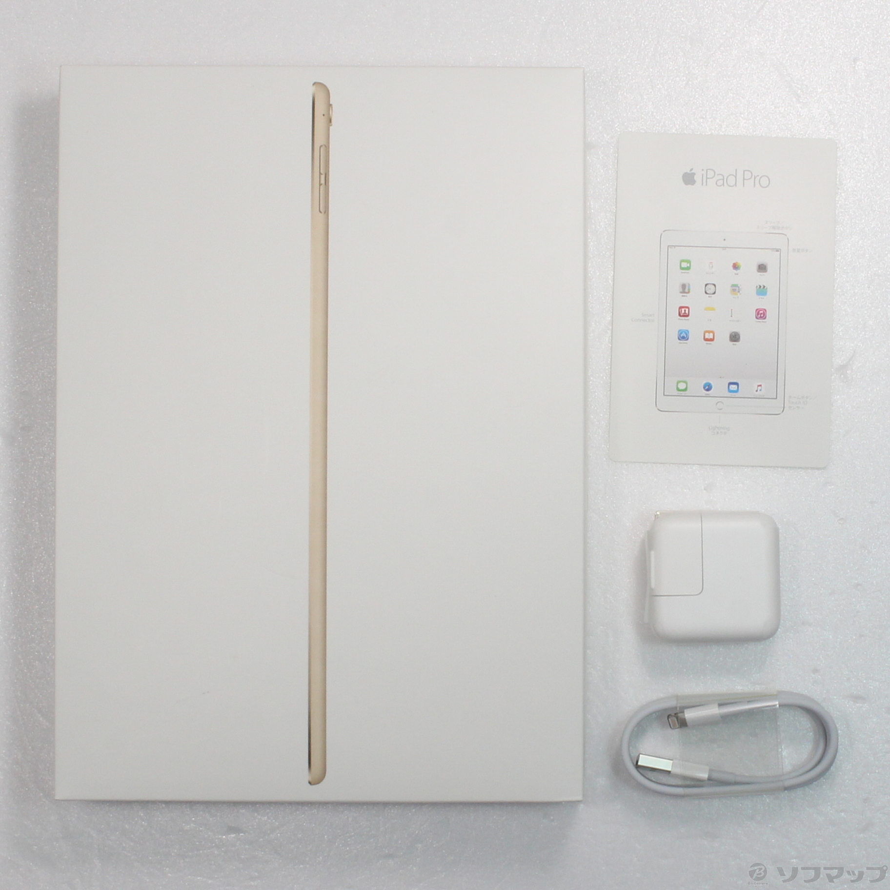 中古】iPad Pro 9.7インチ 128GB ゴールド MLMX2J／A Wi-Fi