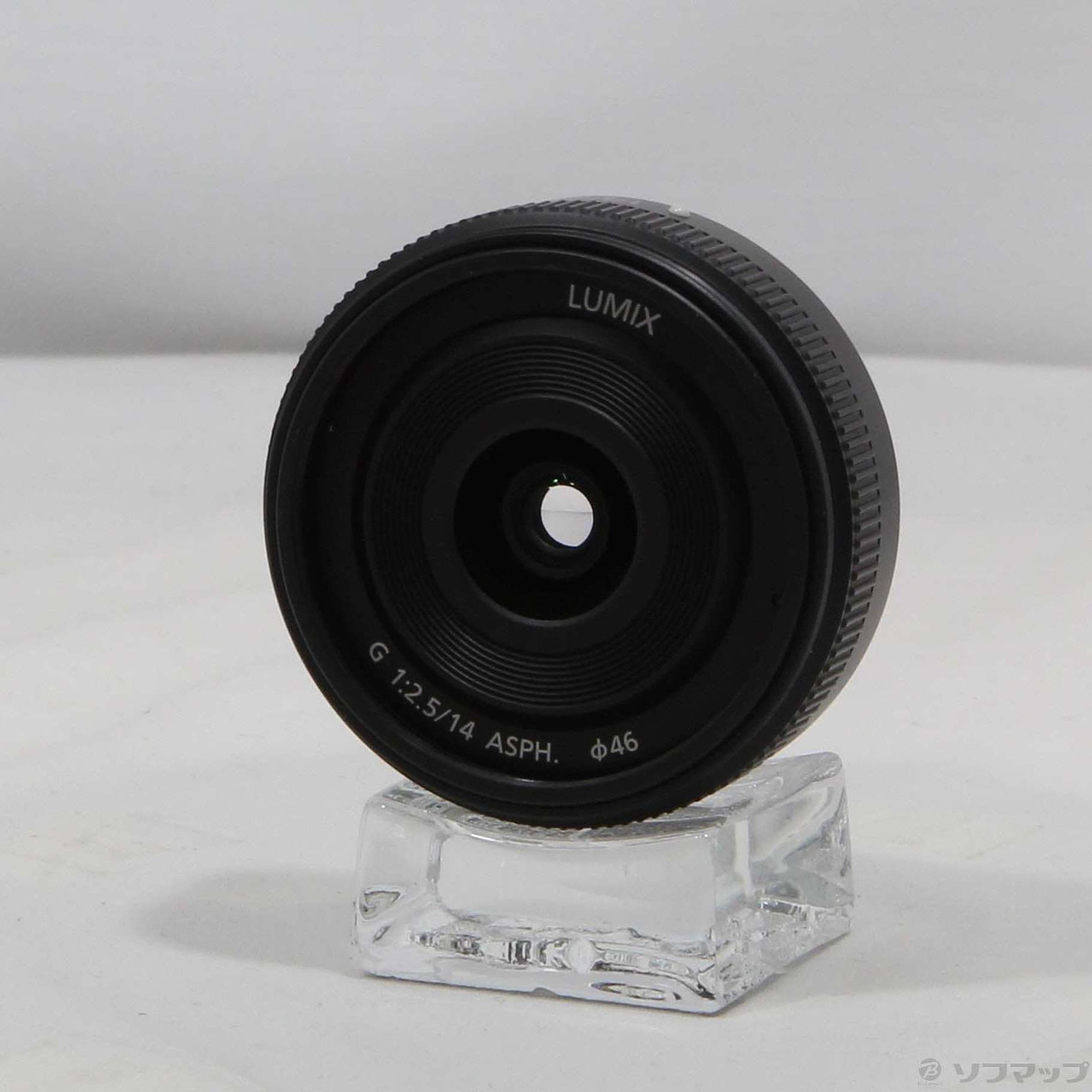 中古】LUMIX G 14mm／F2.5 II ASPH (H-H014A-K) ブラック