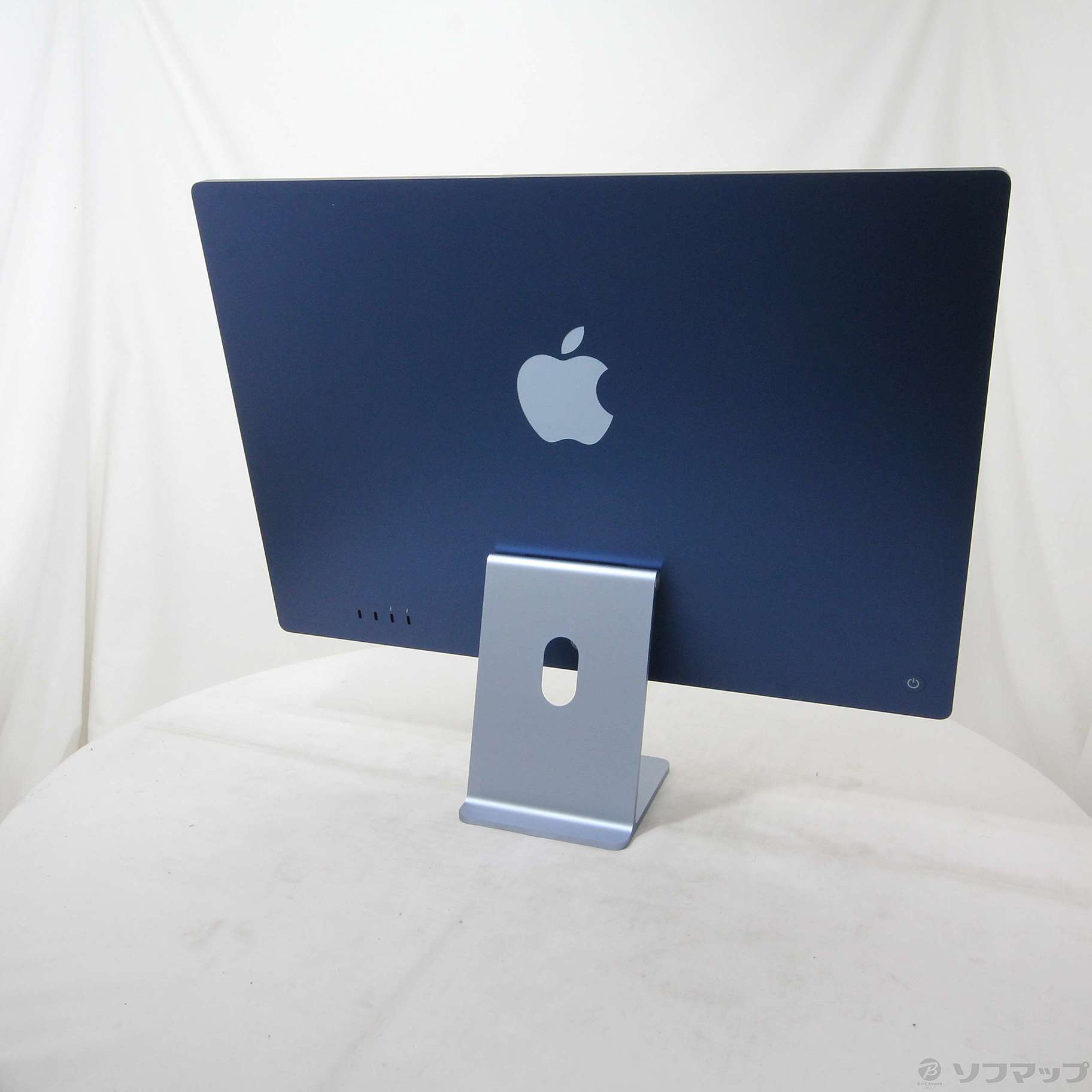 PC/タブレット デスクトップ型PC 〔中古品〕 iMac 24-inch Mid 2021 MGPK3J／A Apple M1 8コアCPU_8コアGPU 8GB SSD256GB  ブルー 〔12.6 Monterey〕