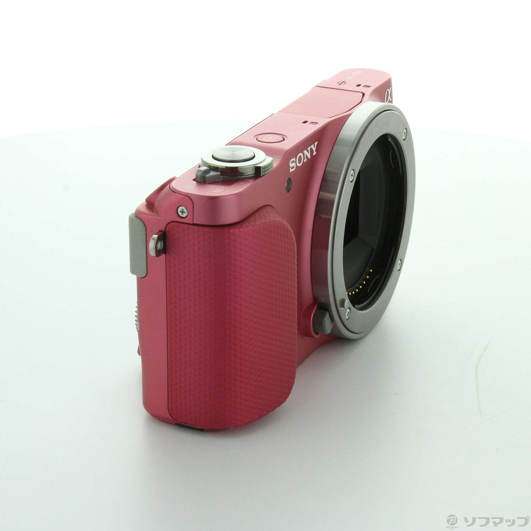 SONY】NEX-3N デジタル一眼カメラ ピンク-