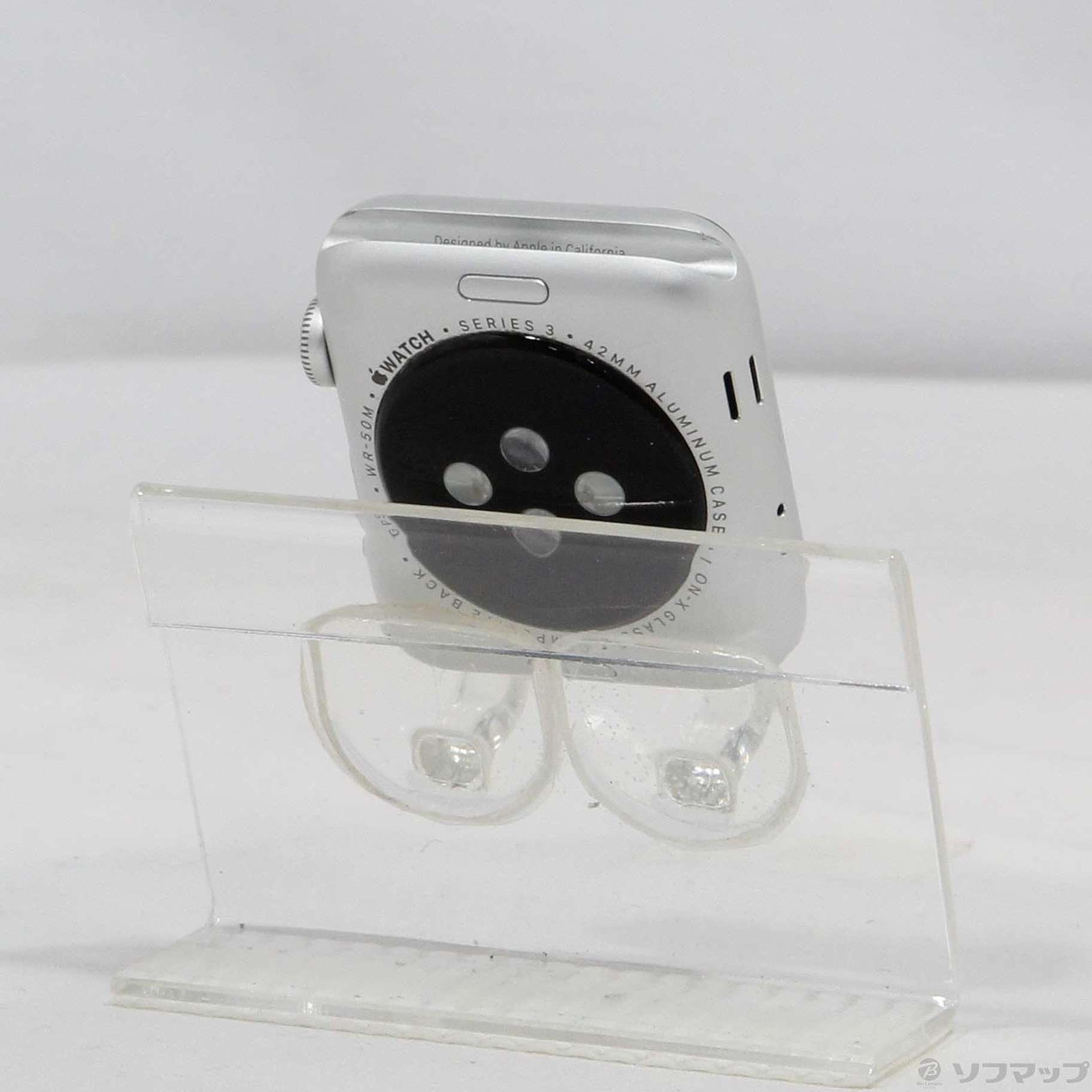 中古】Apple Watch Series 3 GPS 42mm シルバーアルミニウムケース