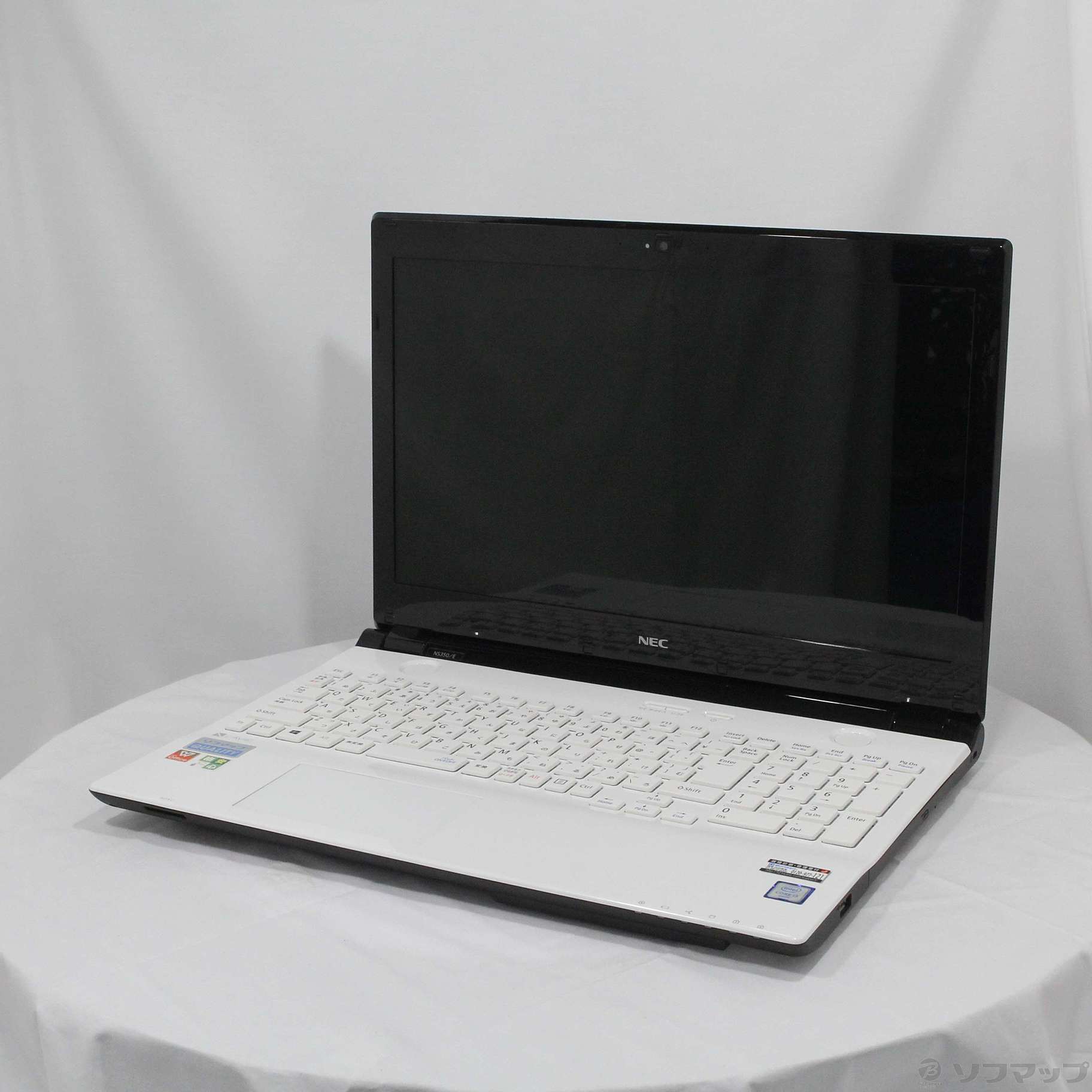 格安安心パソコン LaVie Note Standard NS350／EAW PC-NS350EAW クリスタルホワイト 〔Windows 10〕