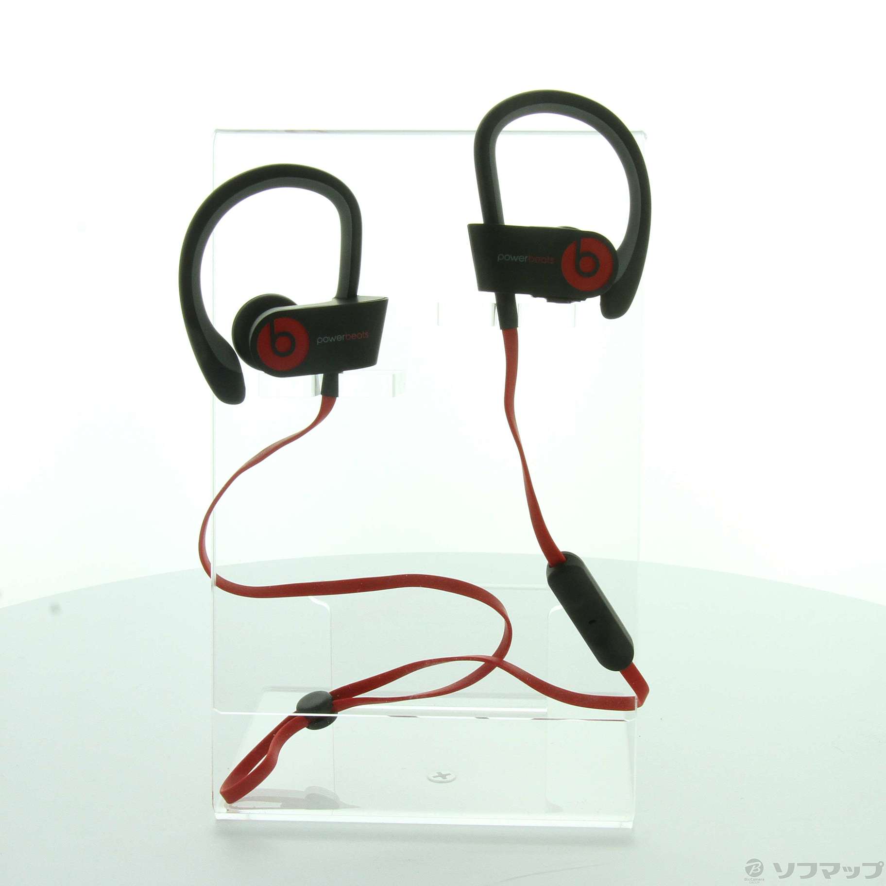 中古】Powerbeats2 Wireless MHBE2PA／A ブラック [2133046533107