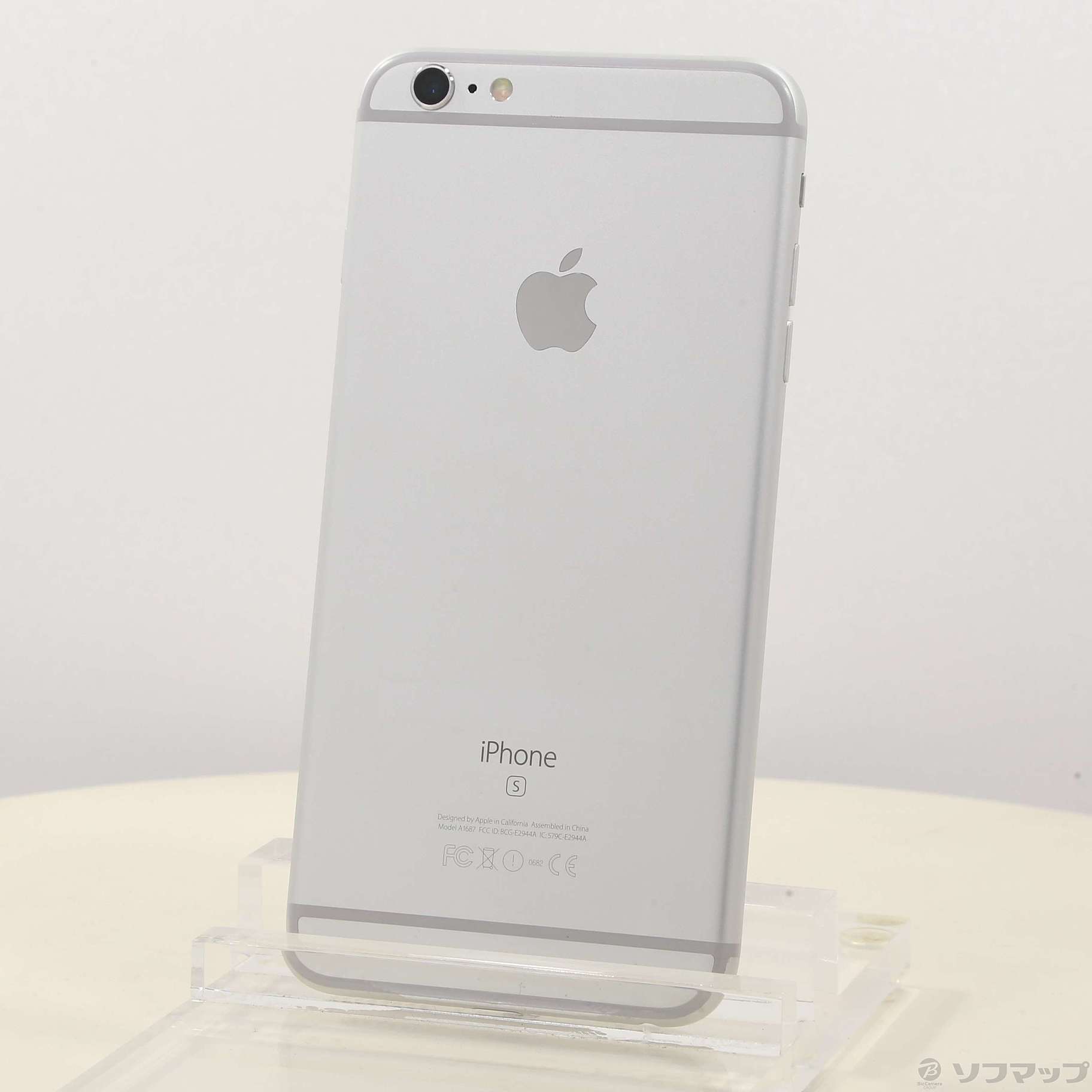 中古】iPhone6s Plus 16GB シルバー 3A533J／A SIMフリー