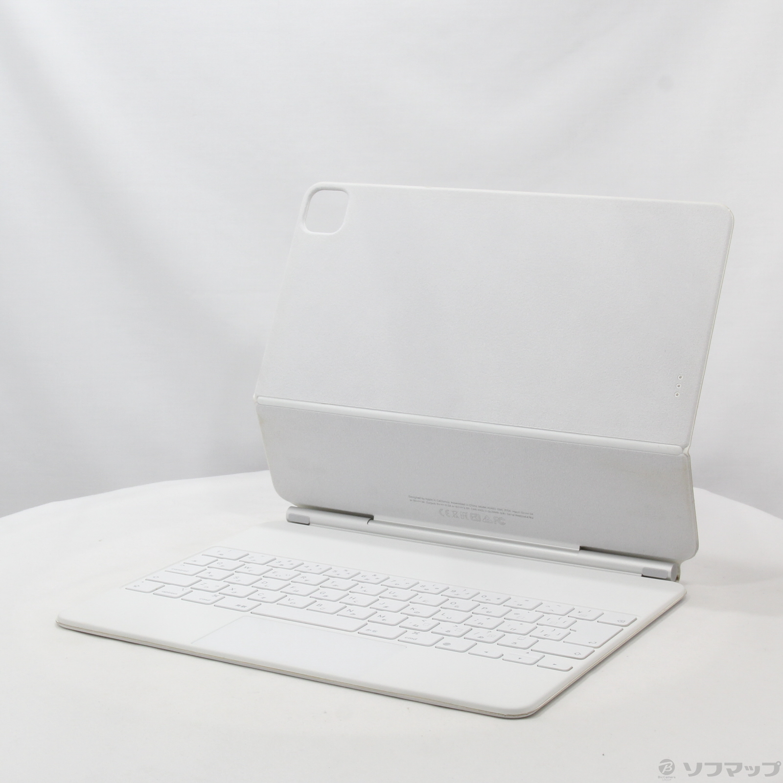 12.9インチiPad Pro (第5世代) 用 Magic Keyboard 日本語 ホワイト MJQL3J／A