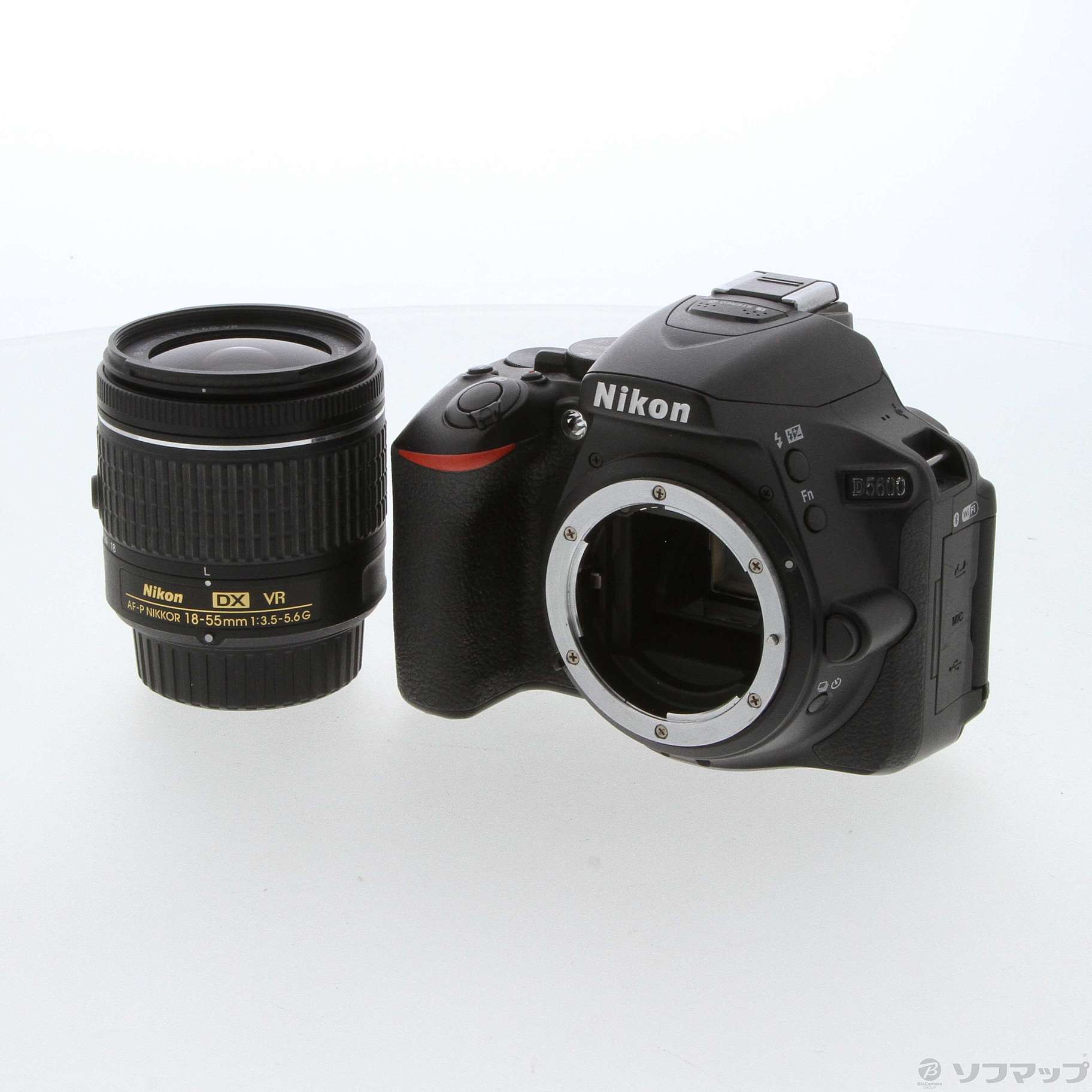 中古】NIKON D5600 18-55 VR レンズキット ブラック [2133046538973