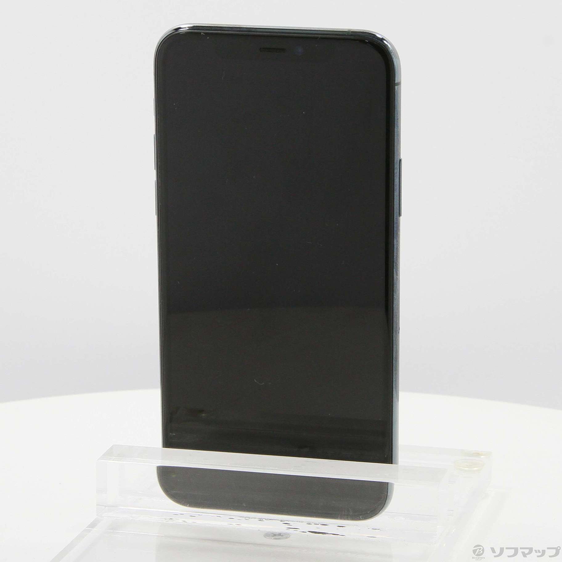 中古】iPhone11 Pro 256GB ミッドナイトグリーン MWCC2J／A SoftBank