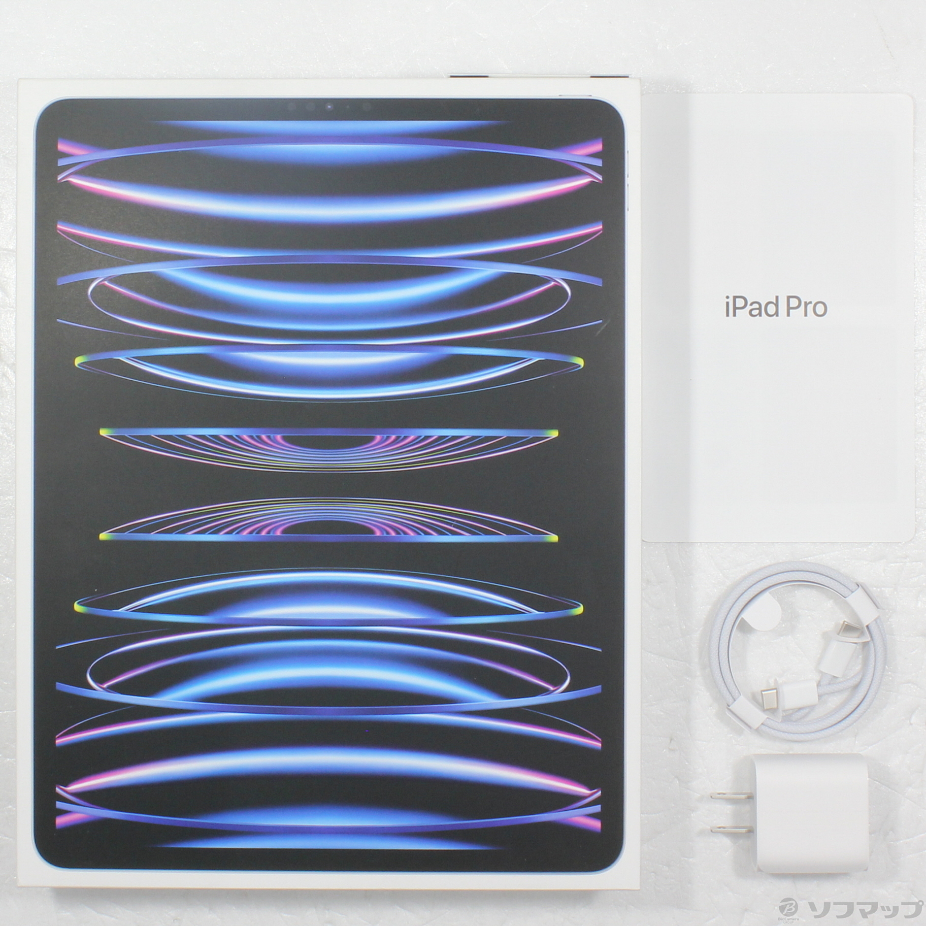 中古】iPad Pro 12.9インチ 第6世代 128GB シルバー MNXQ3J／A Wi-Fi