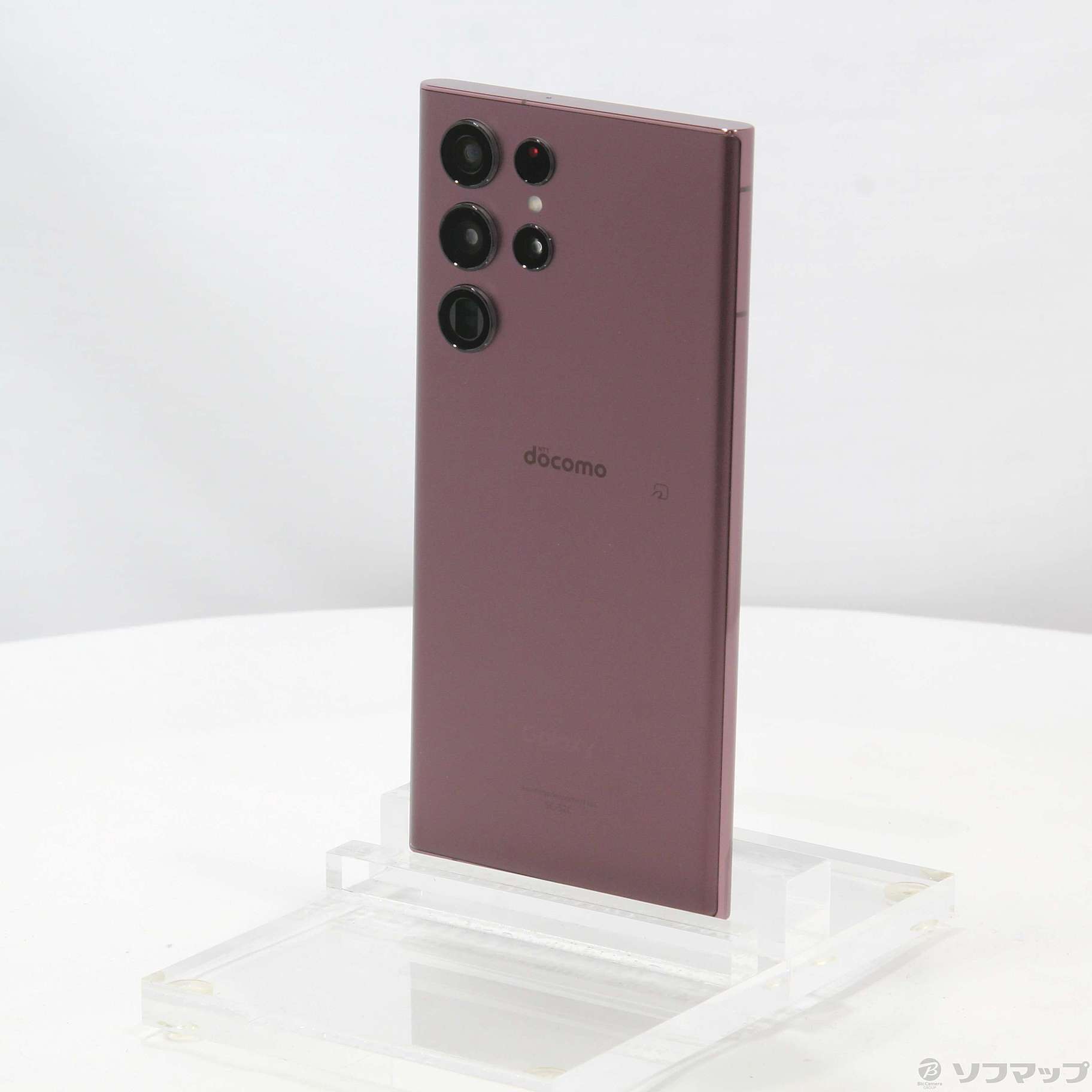 SAMSUNG - Galaxy S22 Ultra SC-52C バーガンディ SIMロック解除済み 中古】Galaxy S22 Ultra 256GB バーガンディ SC-52C docomo SIM