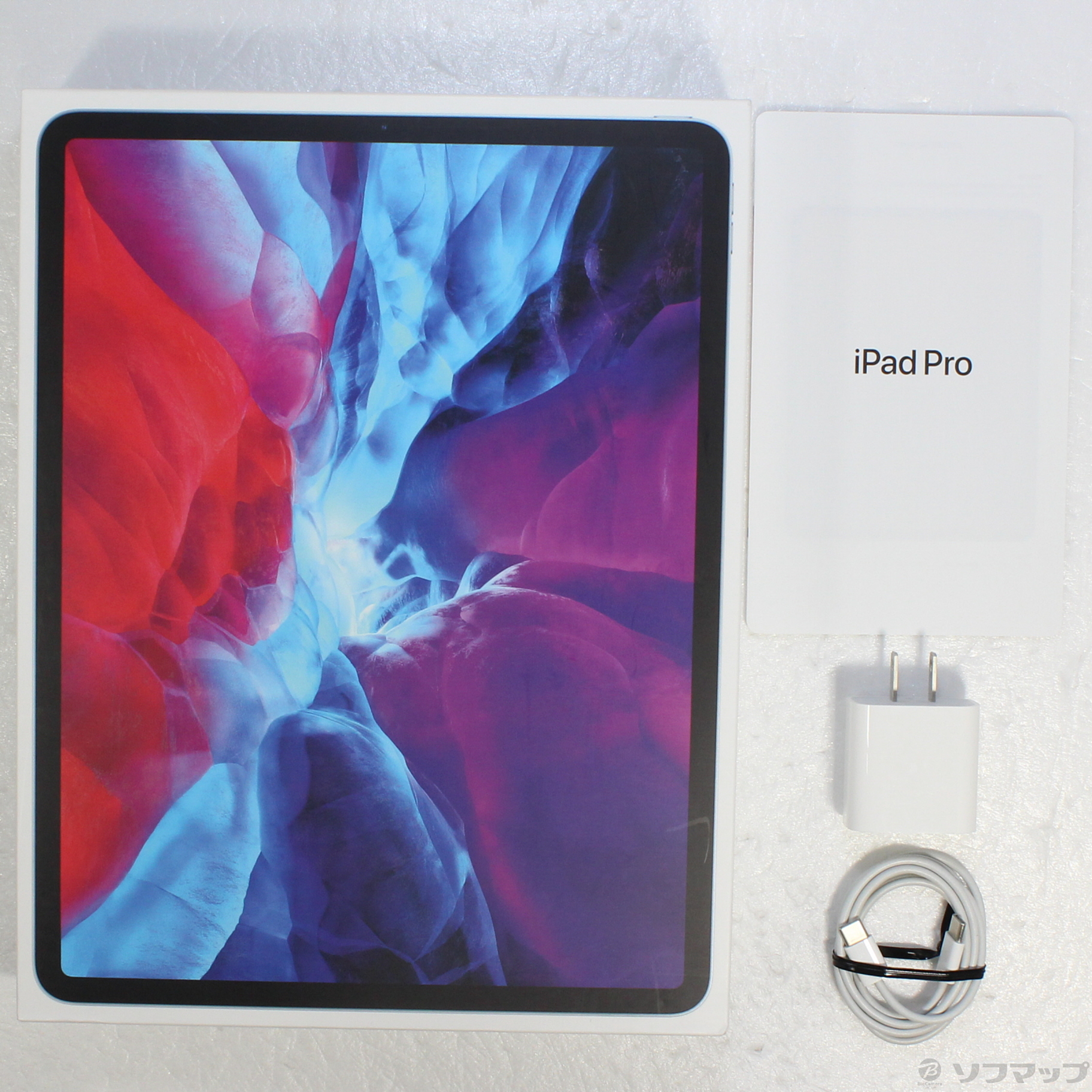 中古】iPad Pro 12.9インチ 第4世代 512GB シルバー MXAW2J／A Wi-Fi