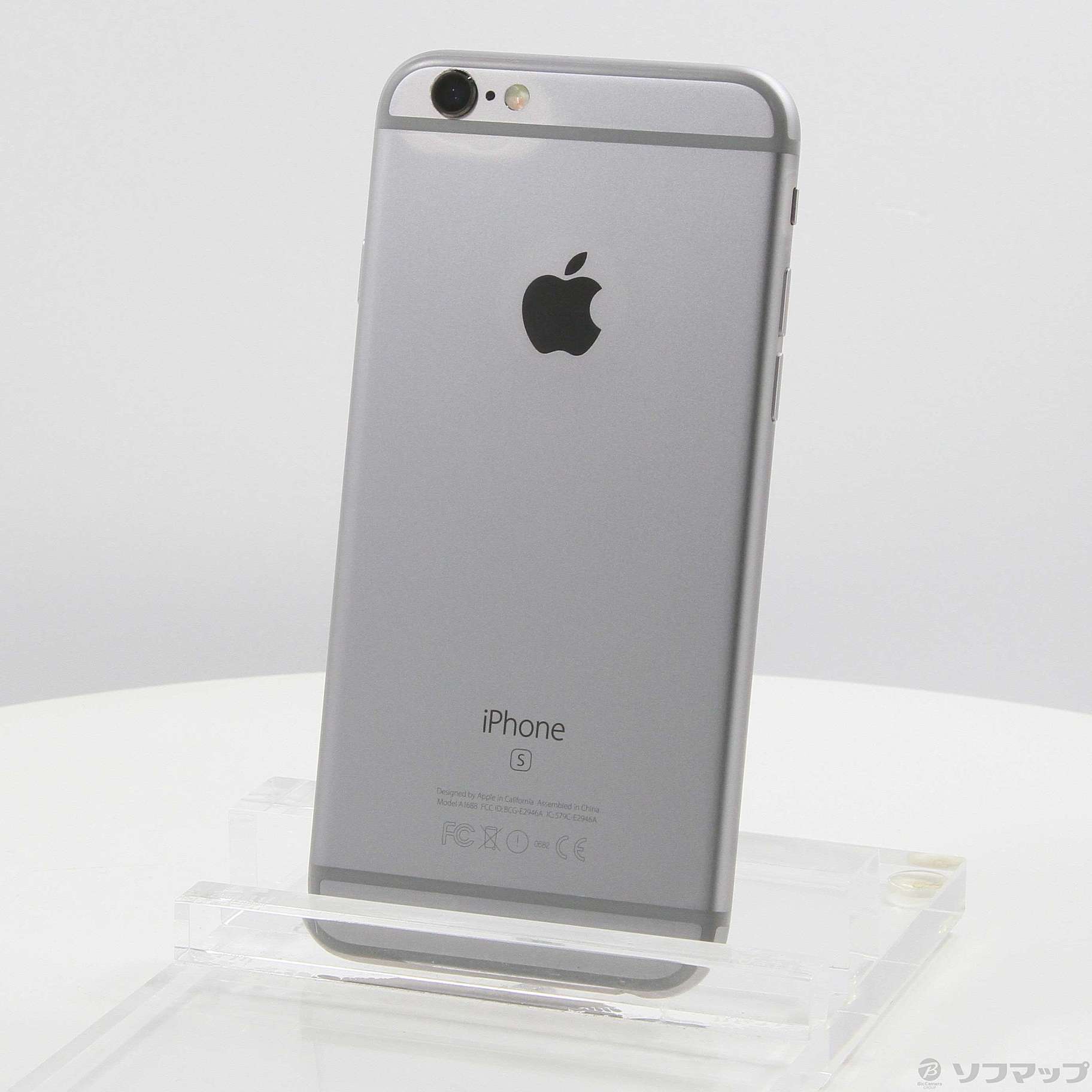 SIMﾌﾘｰ iPhone6s 32GB スペースグレイ 動作確認済A8998F www ...