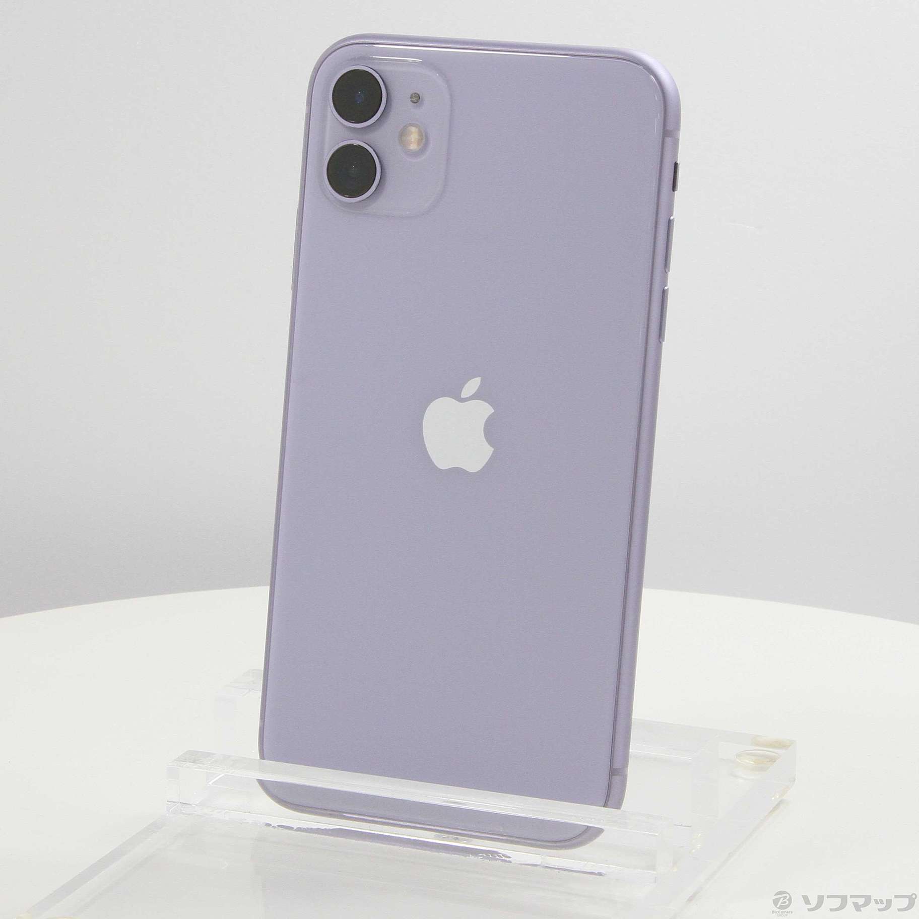 中古】iPhone11 128GB パープル MWM52J／A SIMフリー [2133046573899