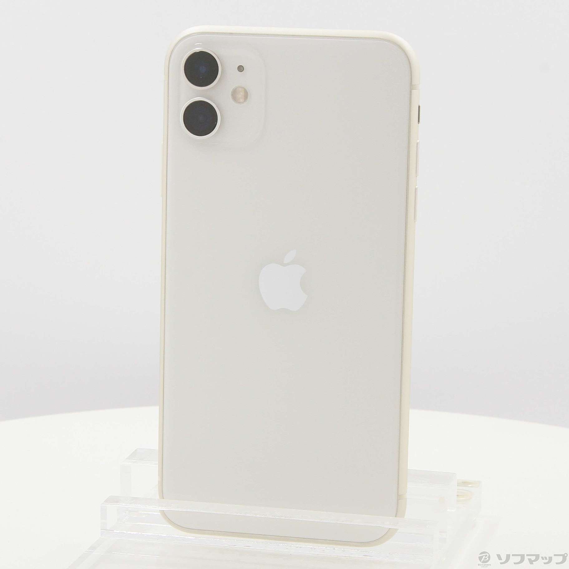 中古】iPhone11 64GB ホワイト MHDC3J／A SIMフリー [2133046576036