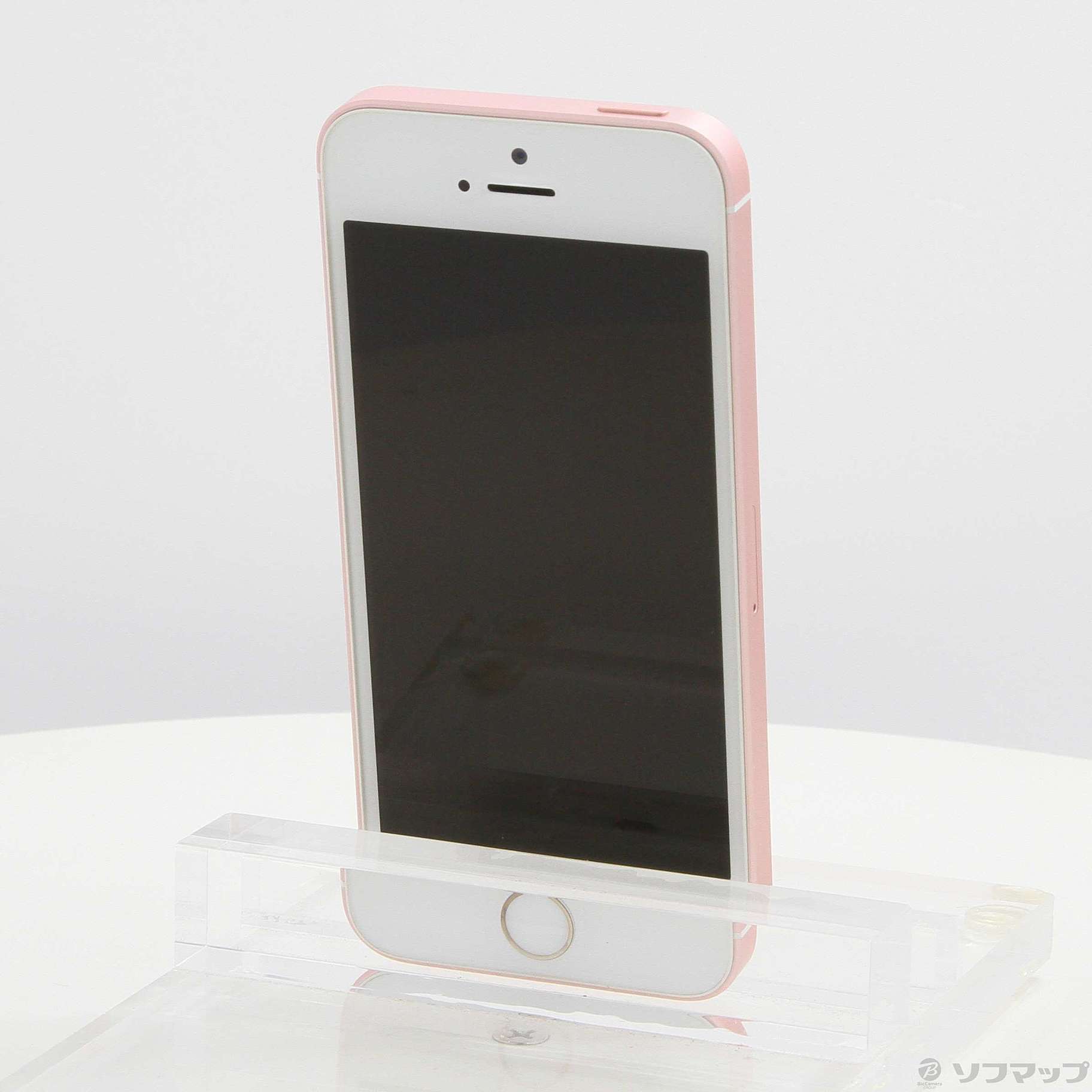 中古】iPhone SE 64GB ローズゴールド MLXQ2J／A SoftBank