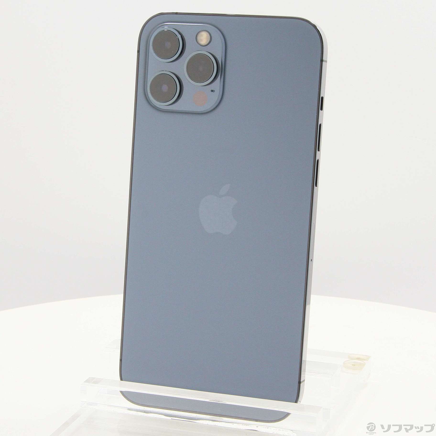 中古】iPhone12 Pro Max 128GB パシフィックブルー MGCX3J／A SIM