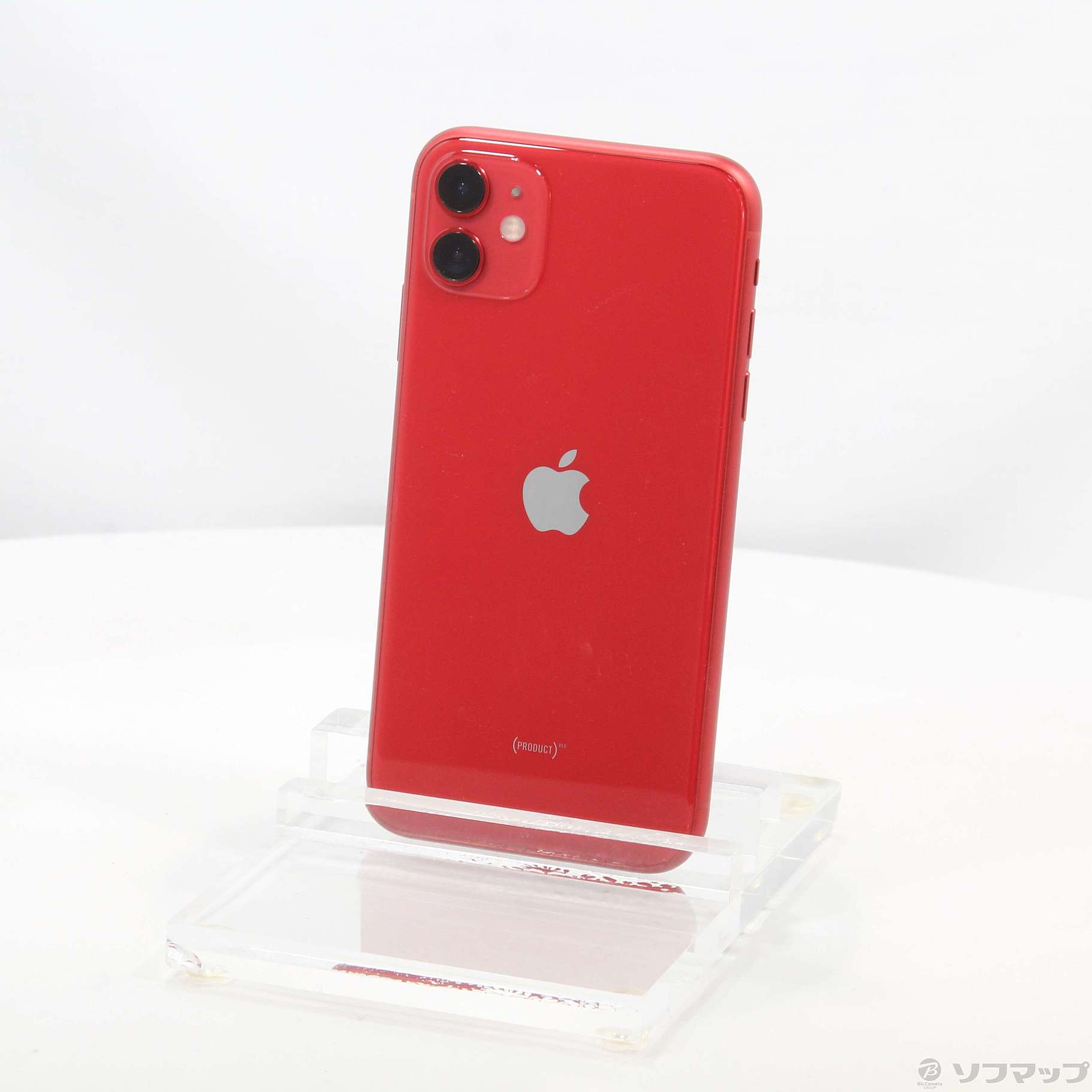 中古】セール対象品 iPhone11 64GB プロダクトレッド MWLV2J／A SIM