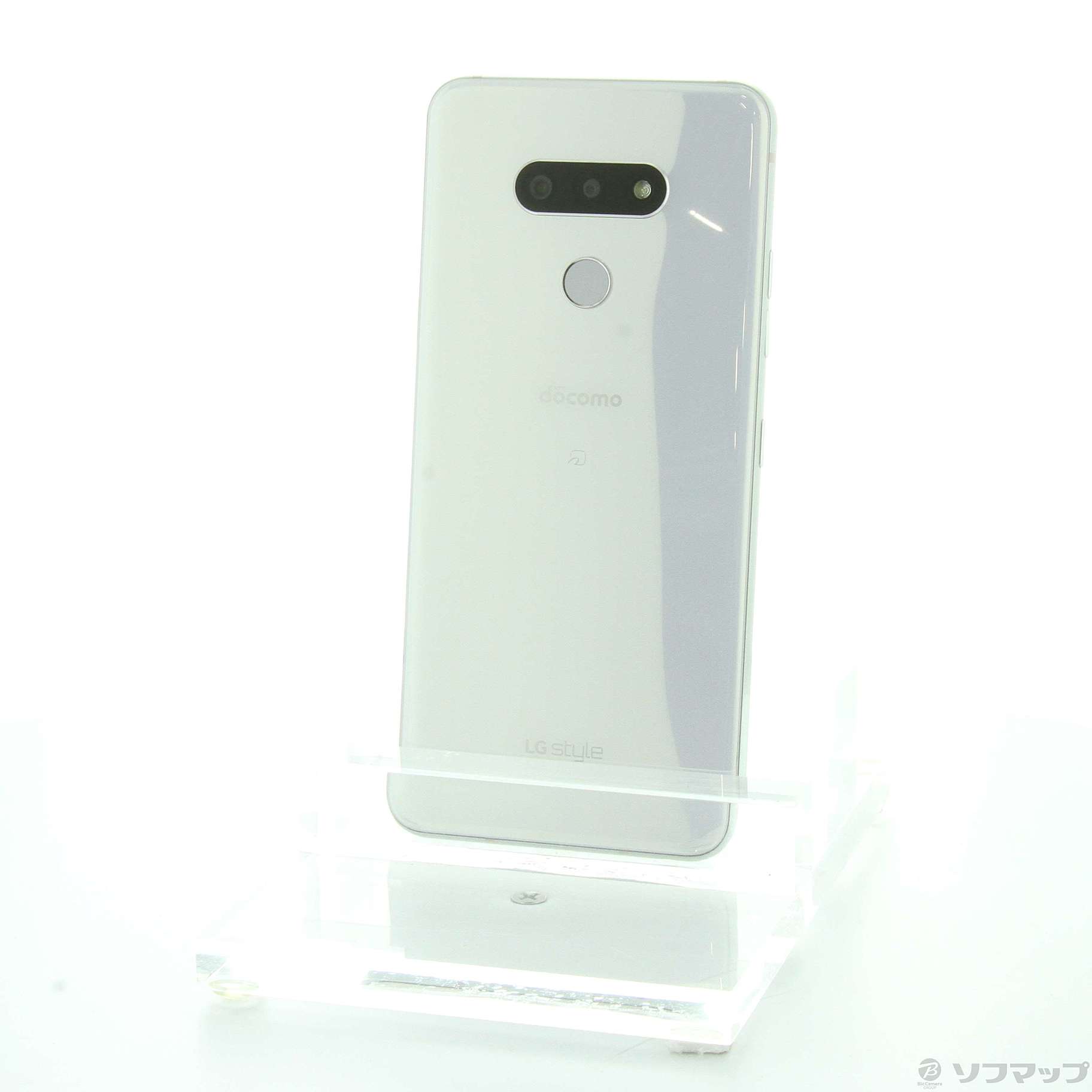 中古】LG style3 64GB オーロラホワイト L-41A docomoロック解除