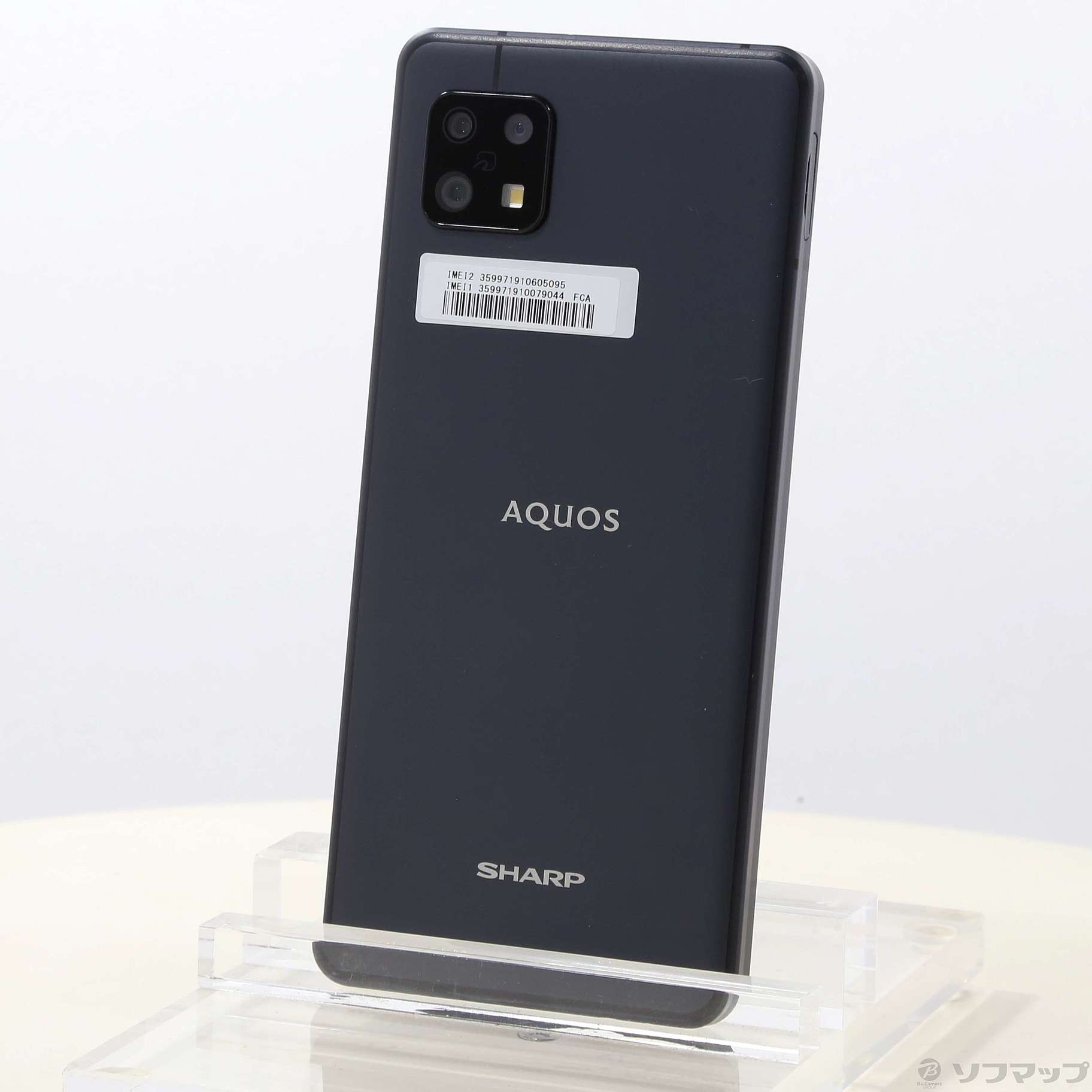 中古】AQUOS sense6s 楽天版 64GB ブラック SH-RM19s SIMフリー