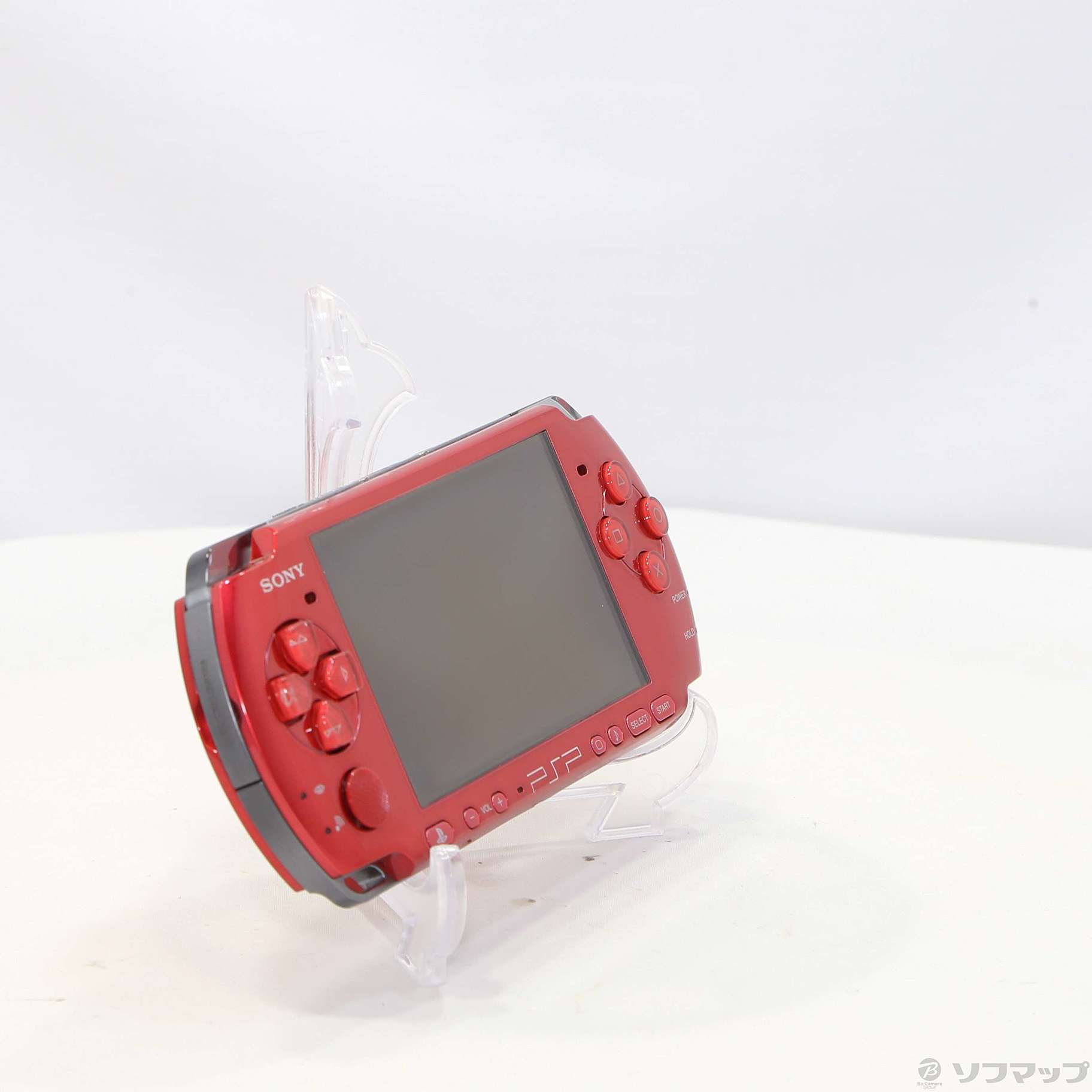 中古】PSP-3000 RR ラディアントレッド [2133046606559] - 法人専用 