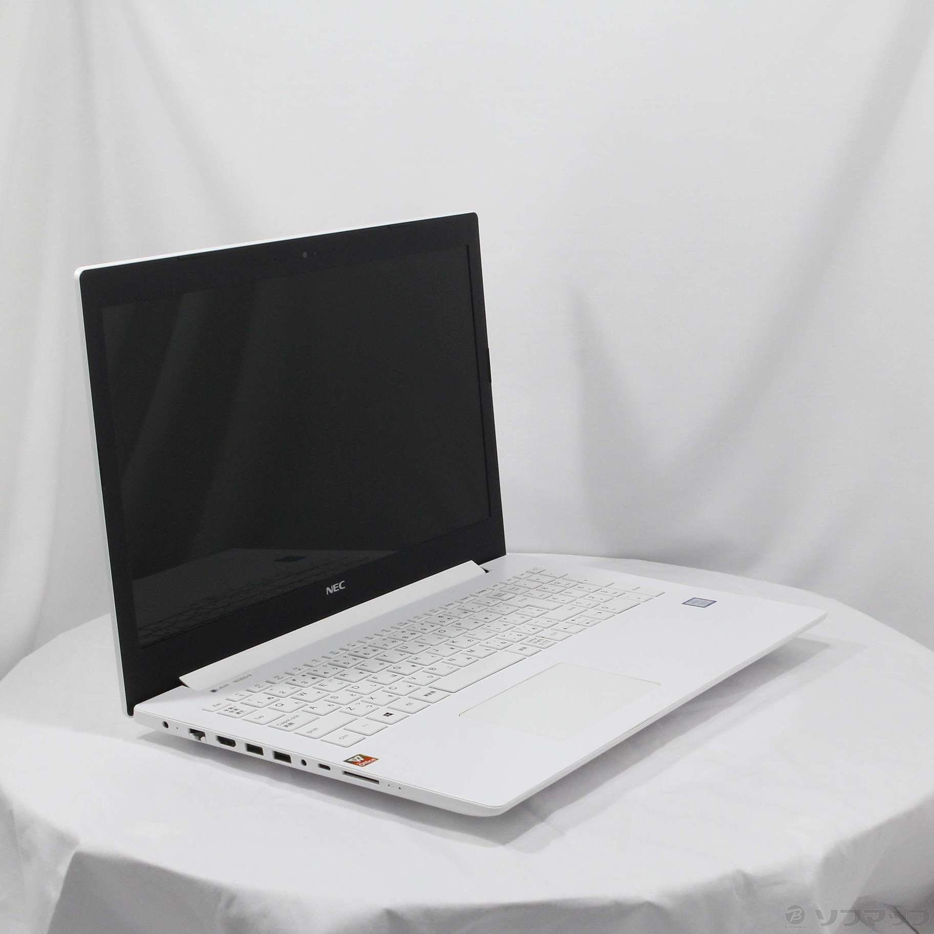 〔中古品（難あり）〕 LAVIE Note Standard PC-NS300KAW カームホワイト ［Core i3 7020U  (2.3GHz)／4GB／HDD1TB／15.6インチワイド］