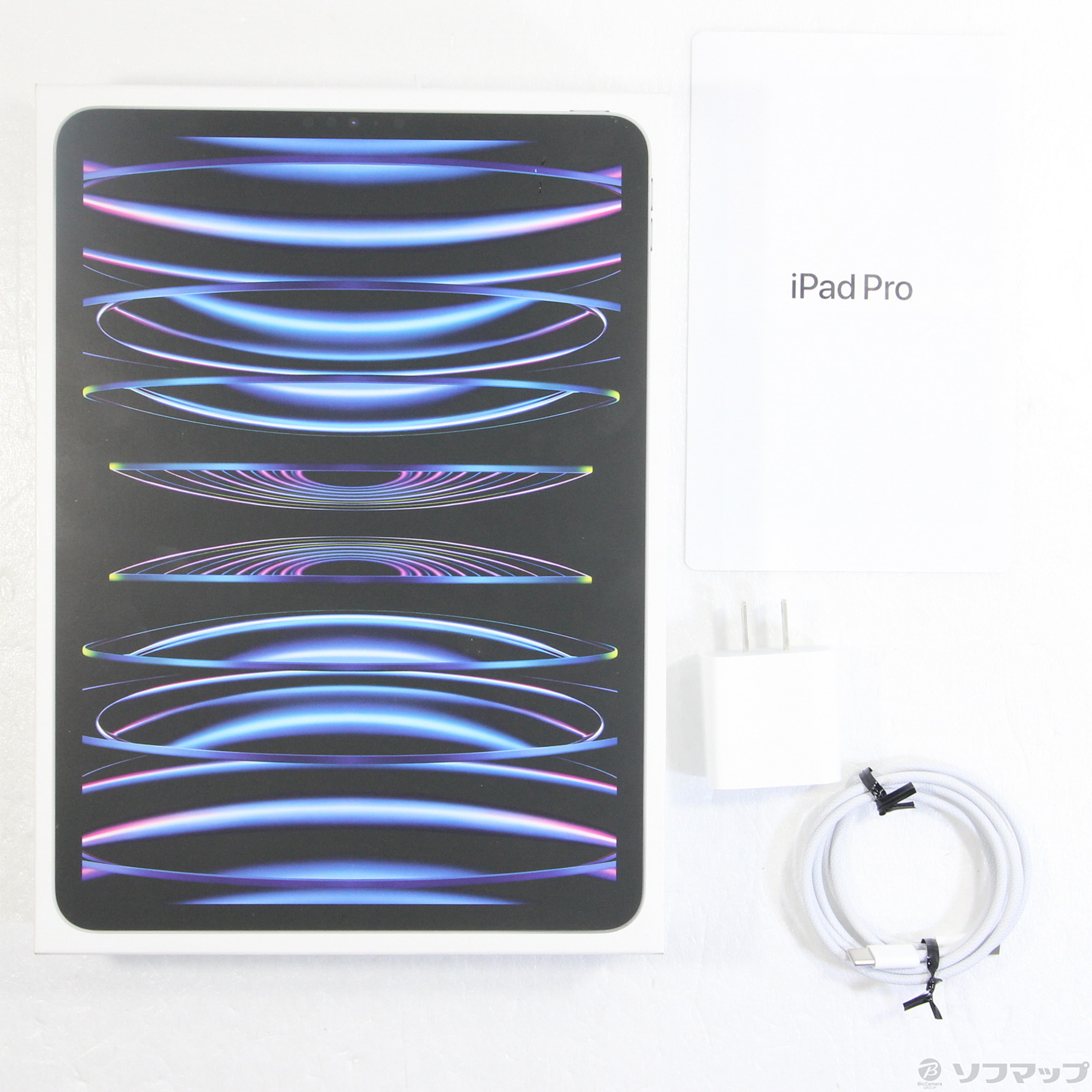 中古】iPad Pro 11インチ 第4世代 1TB シルバー MNYK3J／A SIMフリー