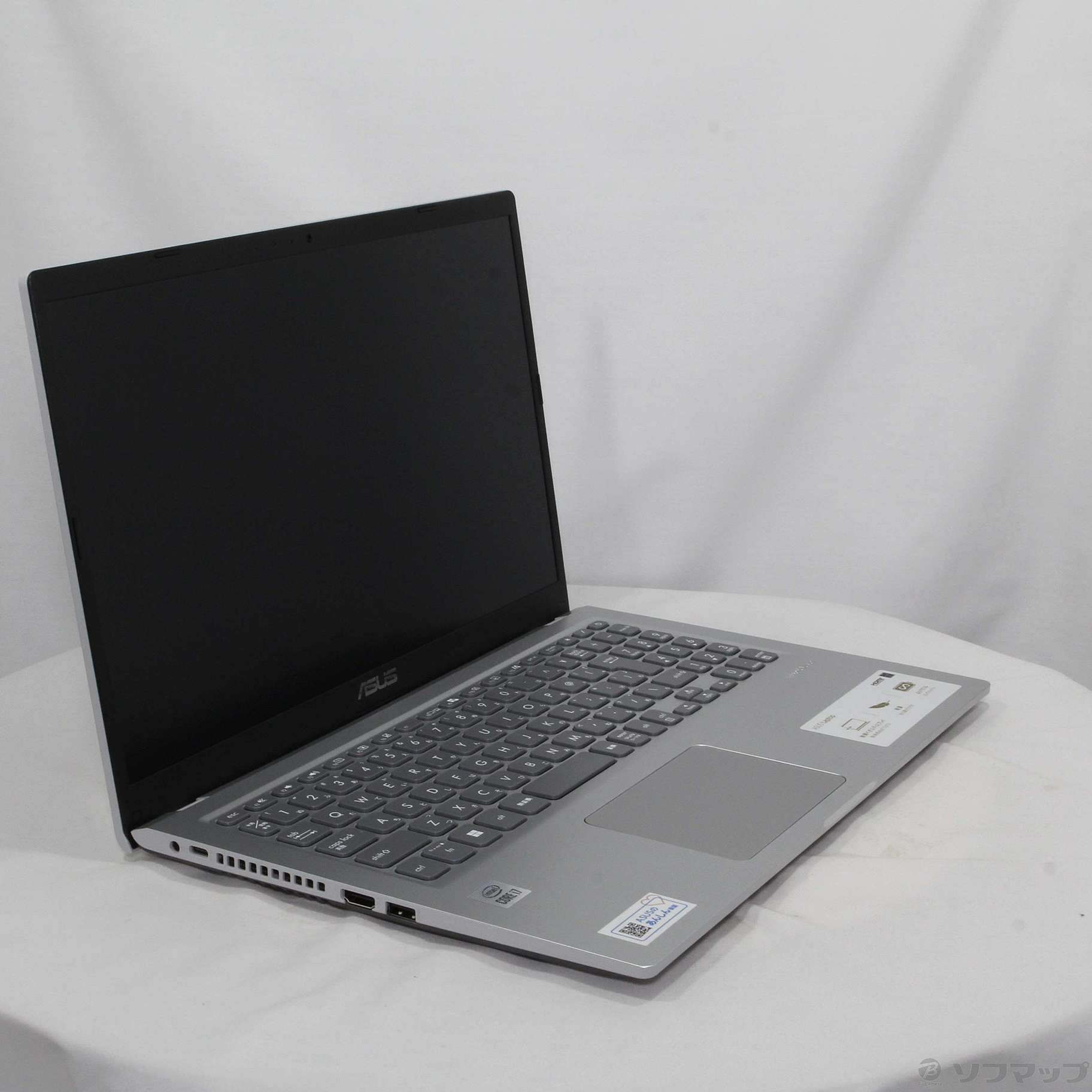 〔展示品〕 ASUS X515JA X515JA-BQ2321WX トランスペアレントシルバー