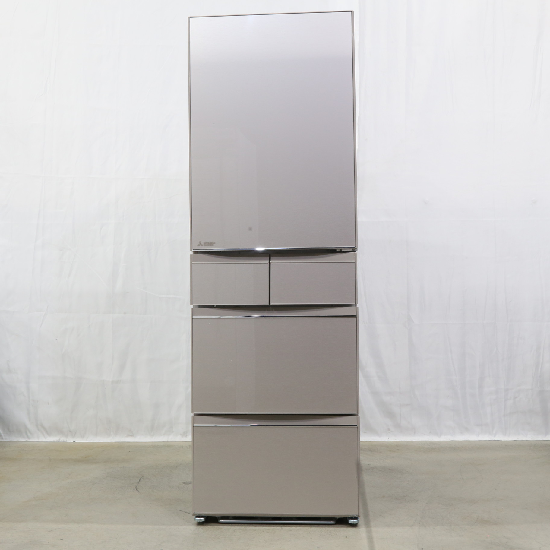 MITSUBISHI 冷蔵庫 MR-MB45H-W 2022年製 MR-MB45H-W1 三菱 2022年製 三菱電機 置けるスマート大容量 MBシリーズ