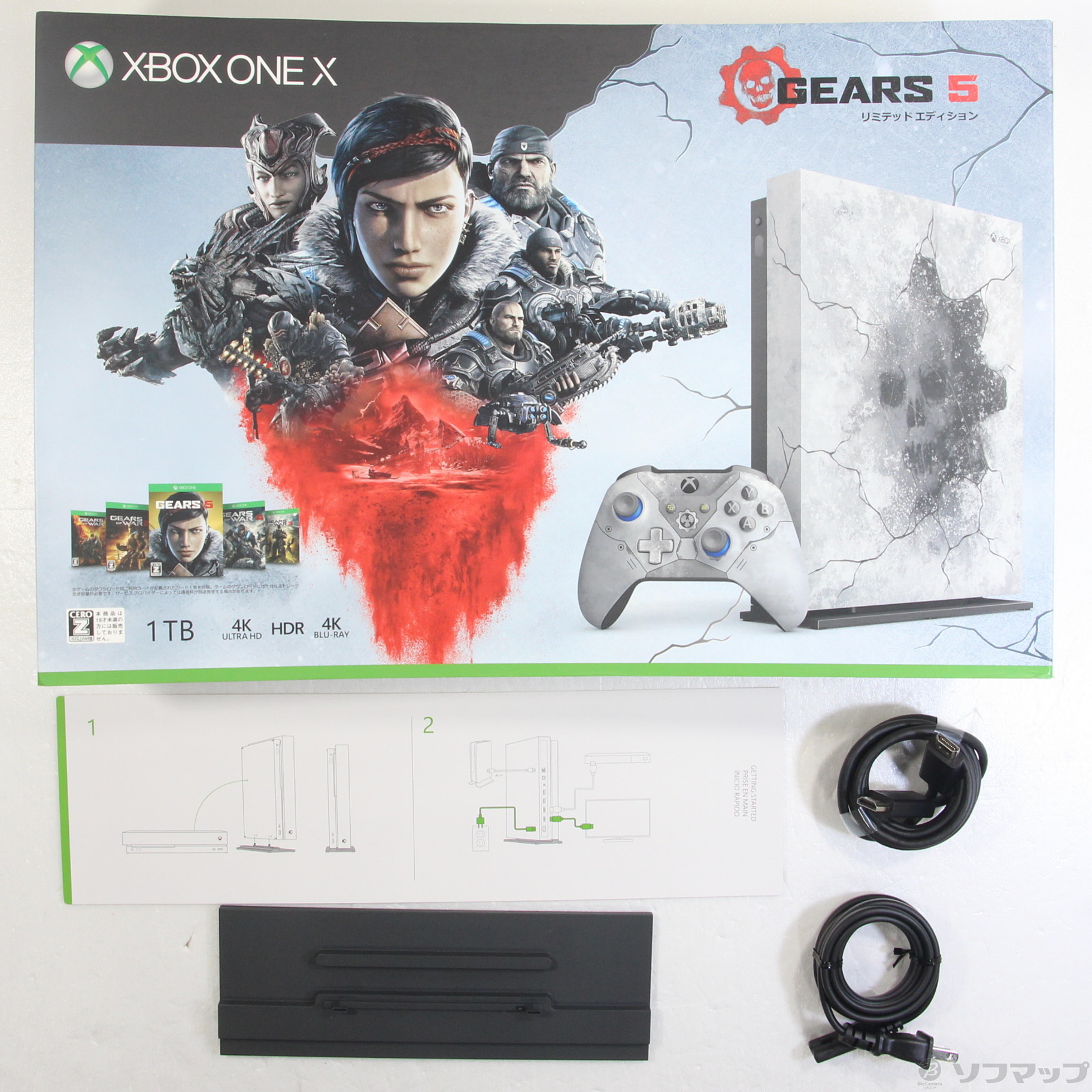 中古】Xbox One X Gears 5 リミテッド エディション [2133046622801