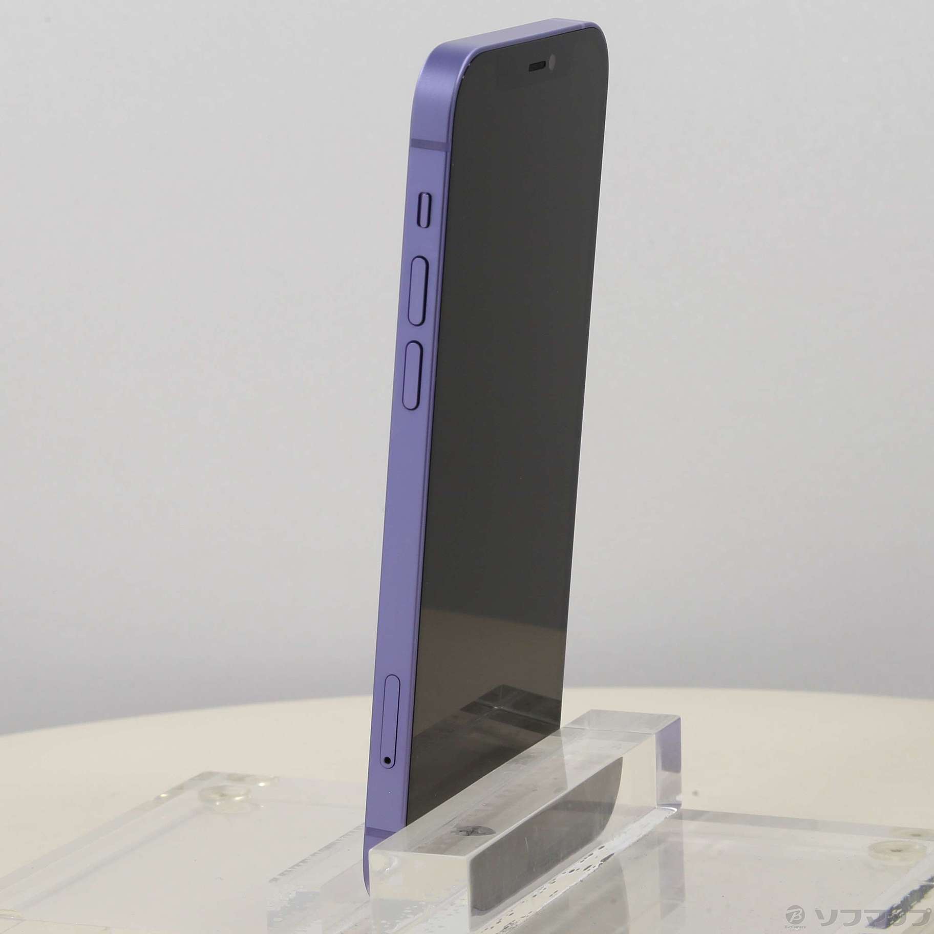 中古】iPhone12 64GB パープル MJNH3J／A SIMフリー